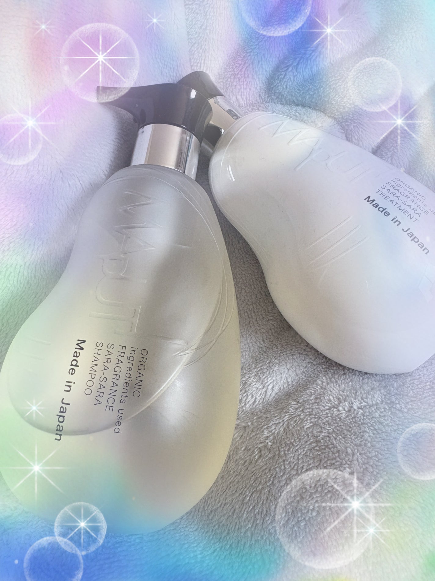 オーガニックフレグランスサラサラシャンプー/トリートメント MAPUTI/MAPUTI/シャンプー・コンディショナーを使ったクチコミ(1枚目)