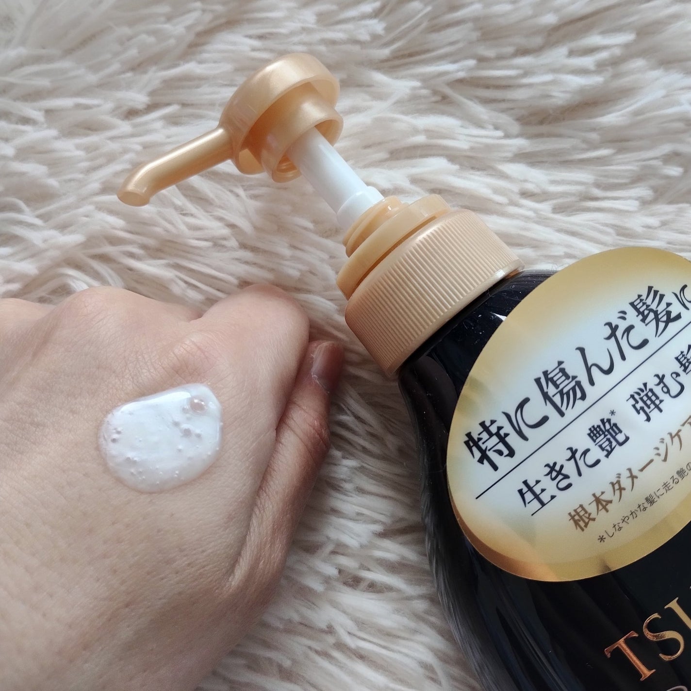 TSUBAKI プレミアムEX ダメージケア&リペア シャンプー/コンディショナートリートメント/TSUBAKI/シャンプー・コンディショナーを使ったクチコミ(3枚目)