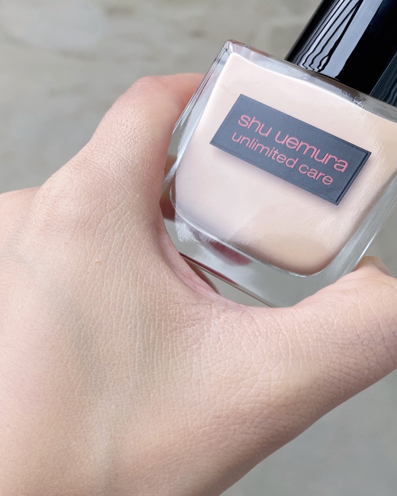 アンリミテッド ケア ツヤ セラム ファンデーション/shu uemura/リキッドファンデーションを使ったクチコミ（3枚目）