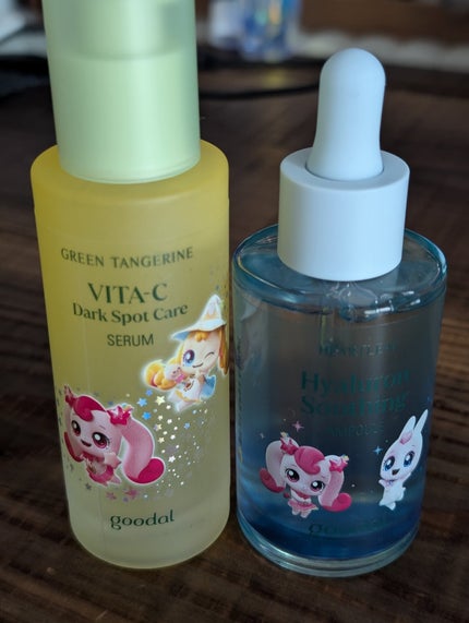 グリーンタンジェリン ビタC ダークスポットケアセラム/goodal/美容液を使ったクチコミ(1枚目)