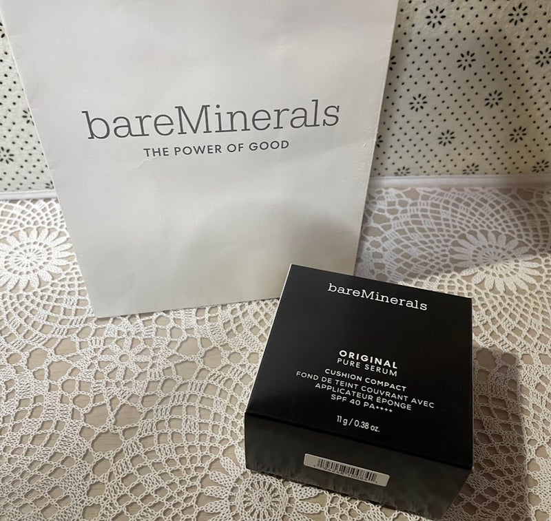 オリジナル ピュア セラム カバーアップ クッション/bareMinerals/クッションファンデーションを使ったクチコミ（1枚目）