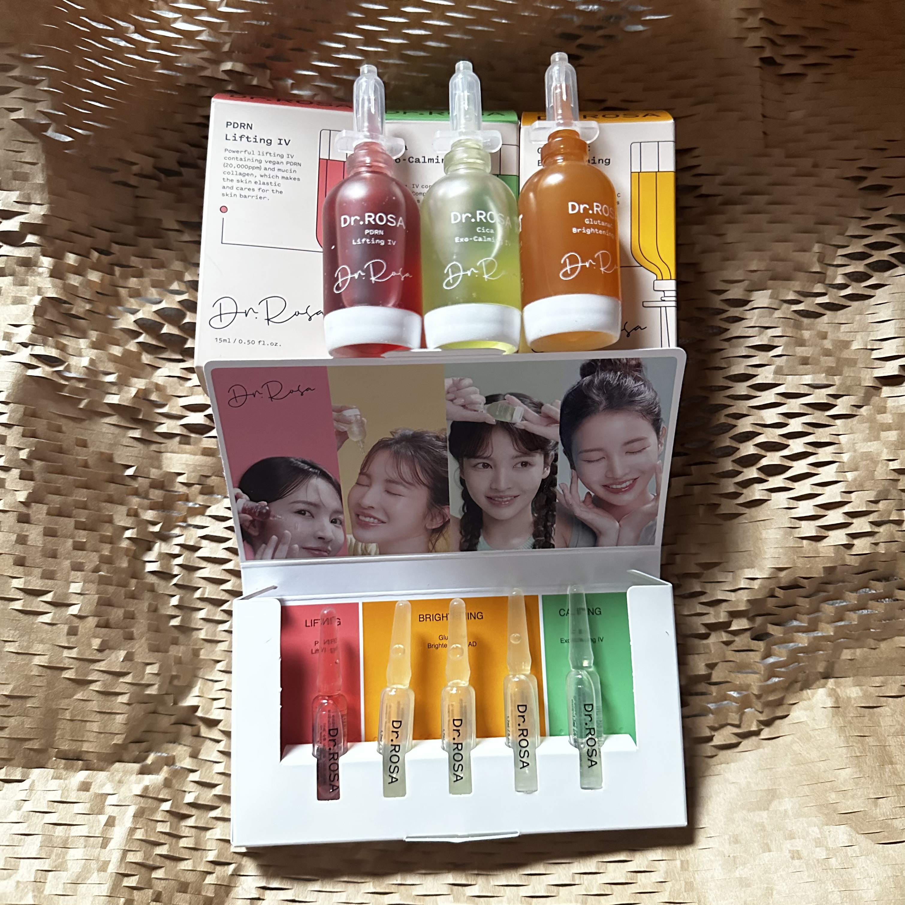 Dr.ROSA IV アンプル3種セット/Dr.ROSA/スキンケアキットを使ったクチコミ（1枚目）