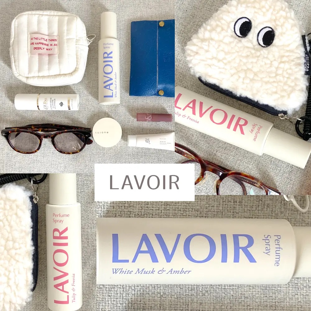 パフュームスプレー ホワイトムスク＆アンバー/LAVOIR/香水(その他)を使ったクチコミ（2枚目）