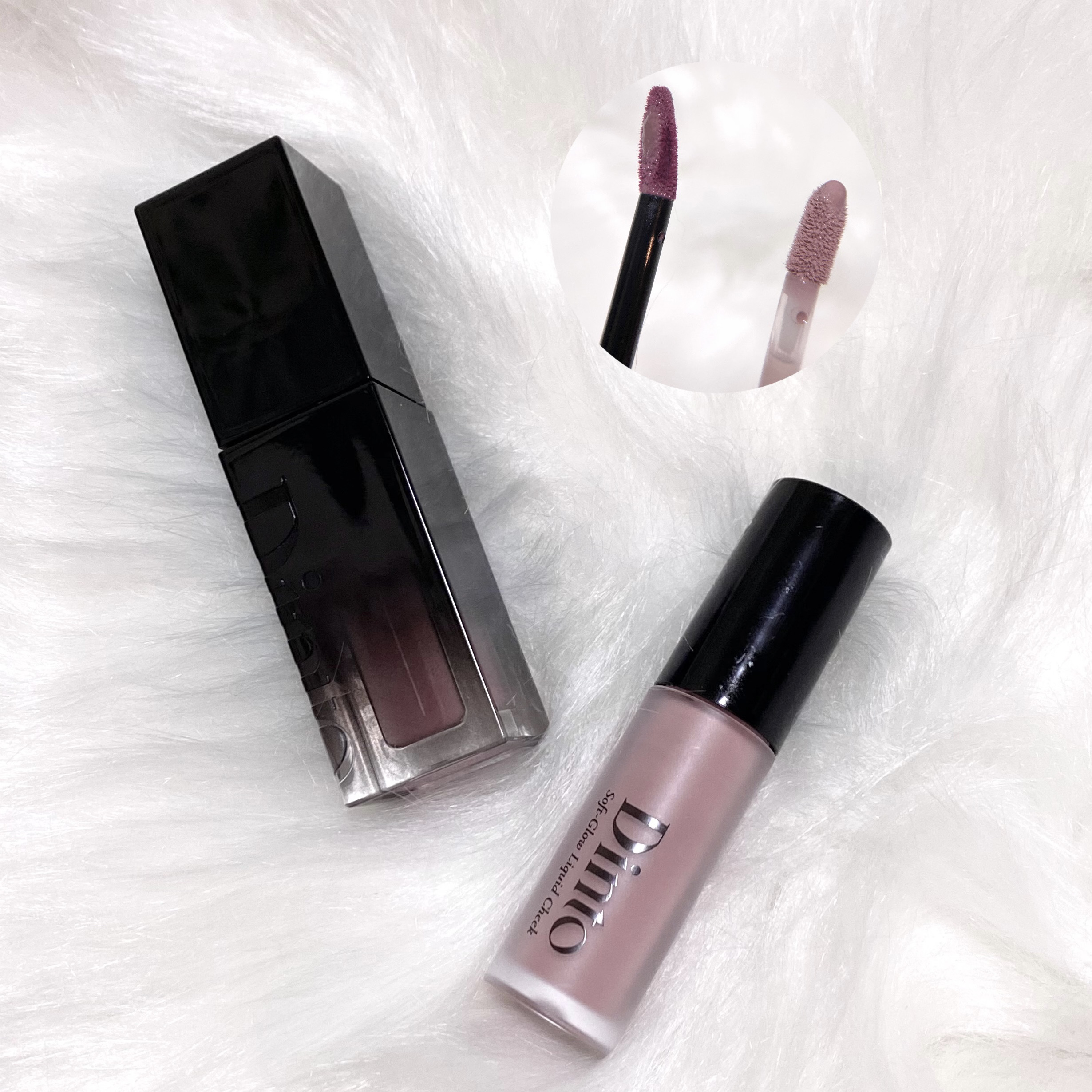 【限定パケ 桜エディション】 ブラーグローイリップティント＆ペアチーク パーフェクトセット/Dinto/リキッドチークを使ったクチコミ（2枚目）