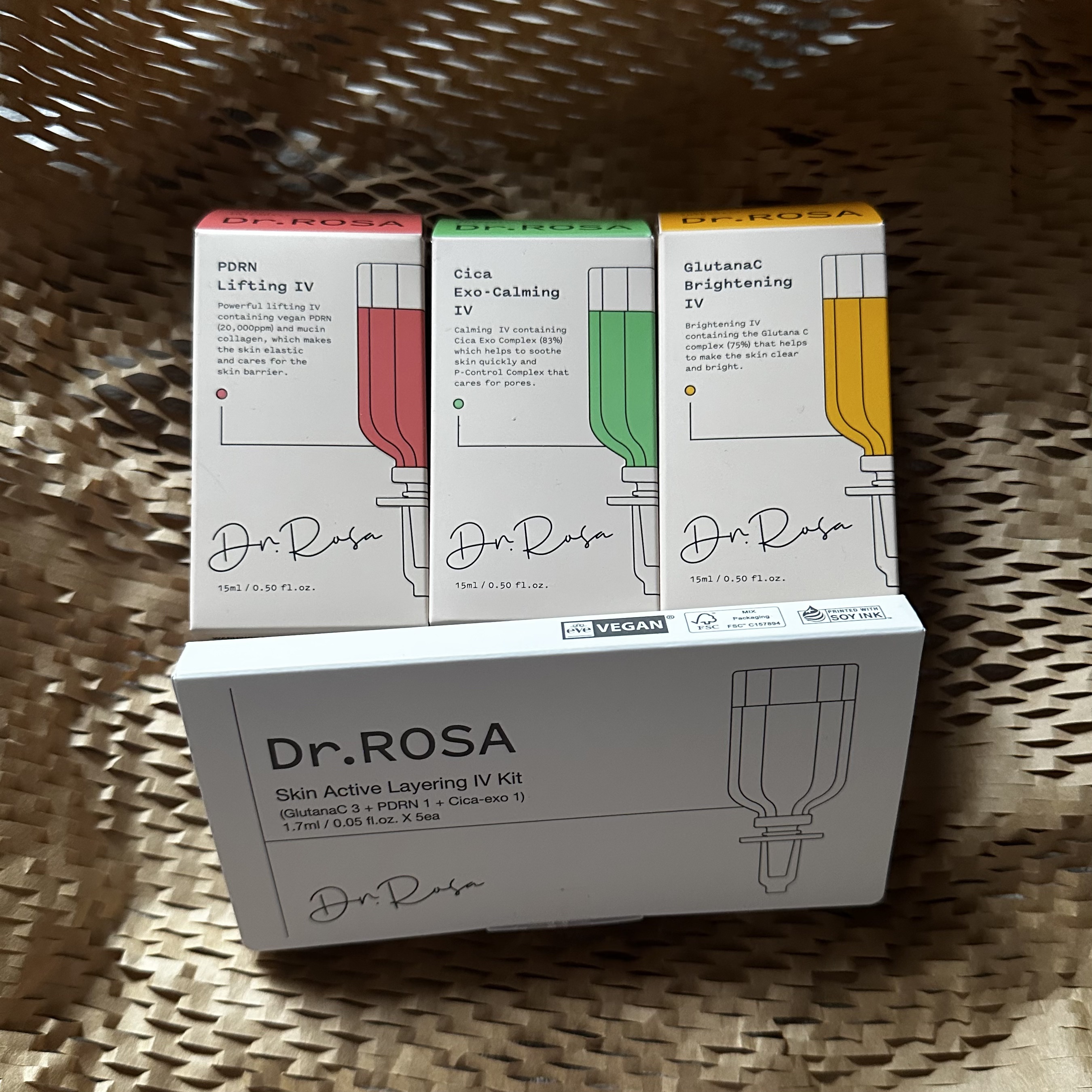 Dr.ROSA IV アンプル3種セット/Dr.ROSA/スキンケアキットを使ったクチコミ（2枚目）