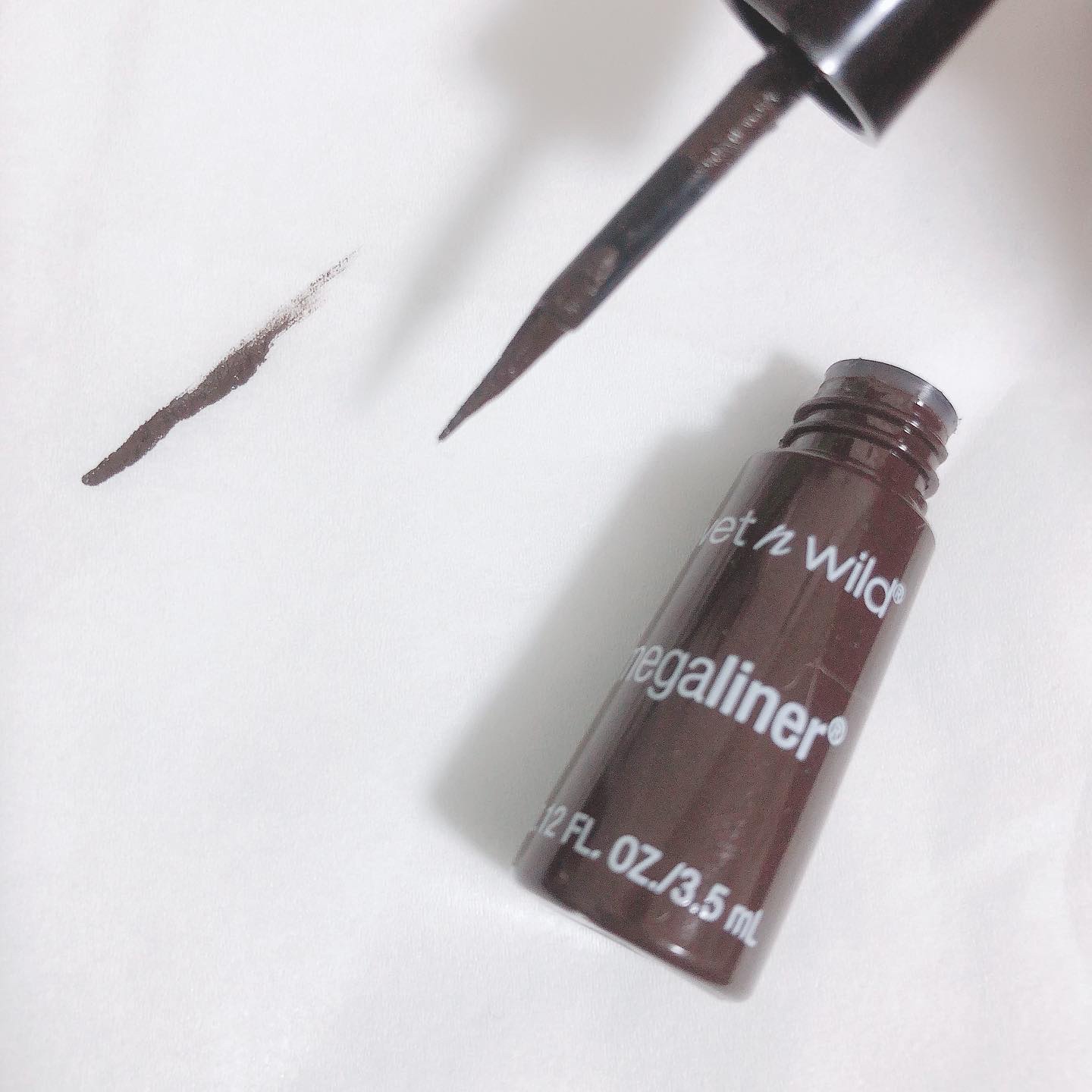 MegaLiner Liquid Eyeliner/wet 'n' wild/リキッドアイライナーを使ったクチコミ（2枚目）