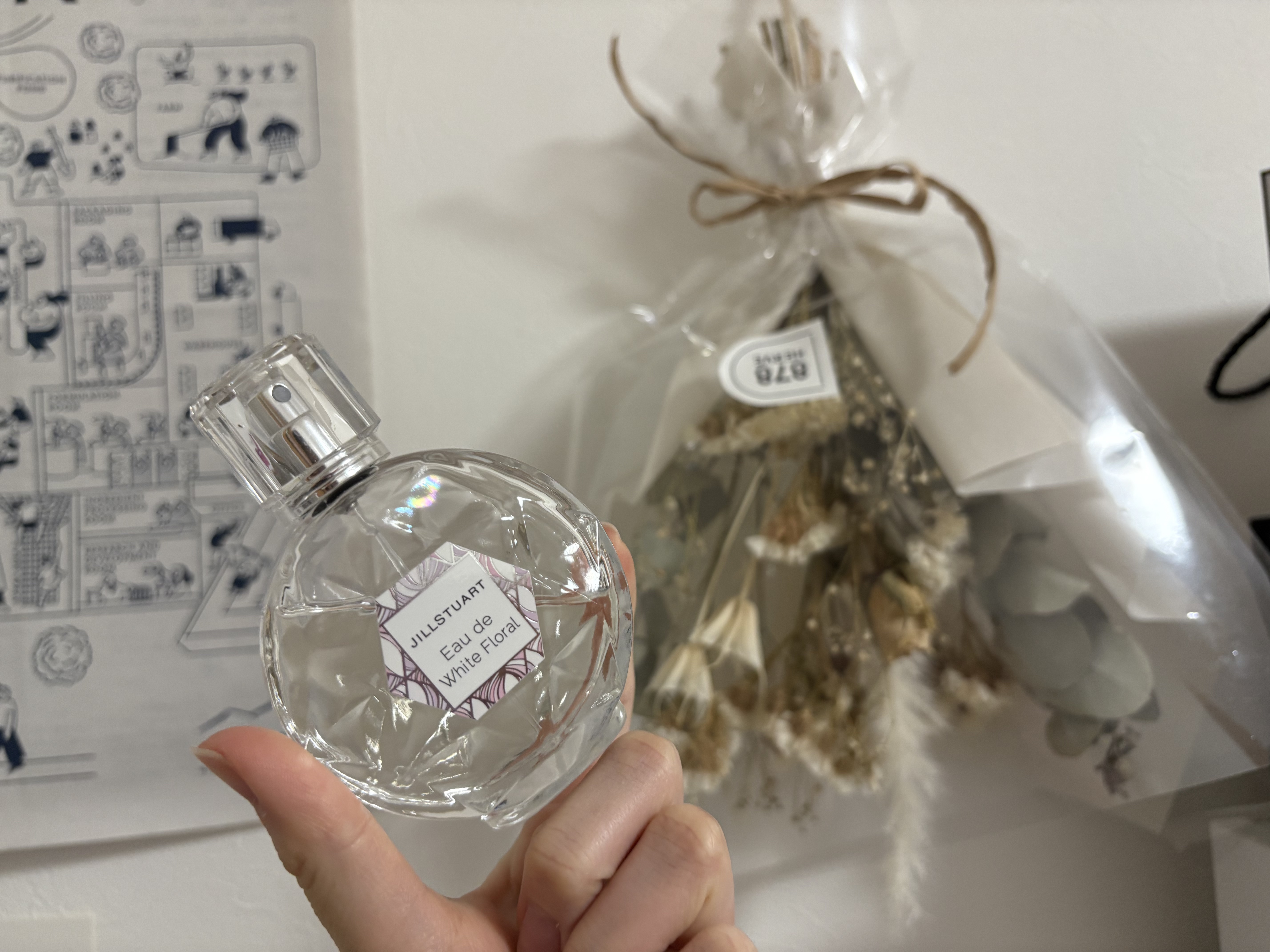 ジルスチュアート オード ホワイトフローラル/JILL STUART/香水(レディース)を使ったクチコミ（1枚目）