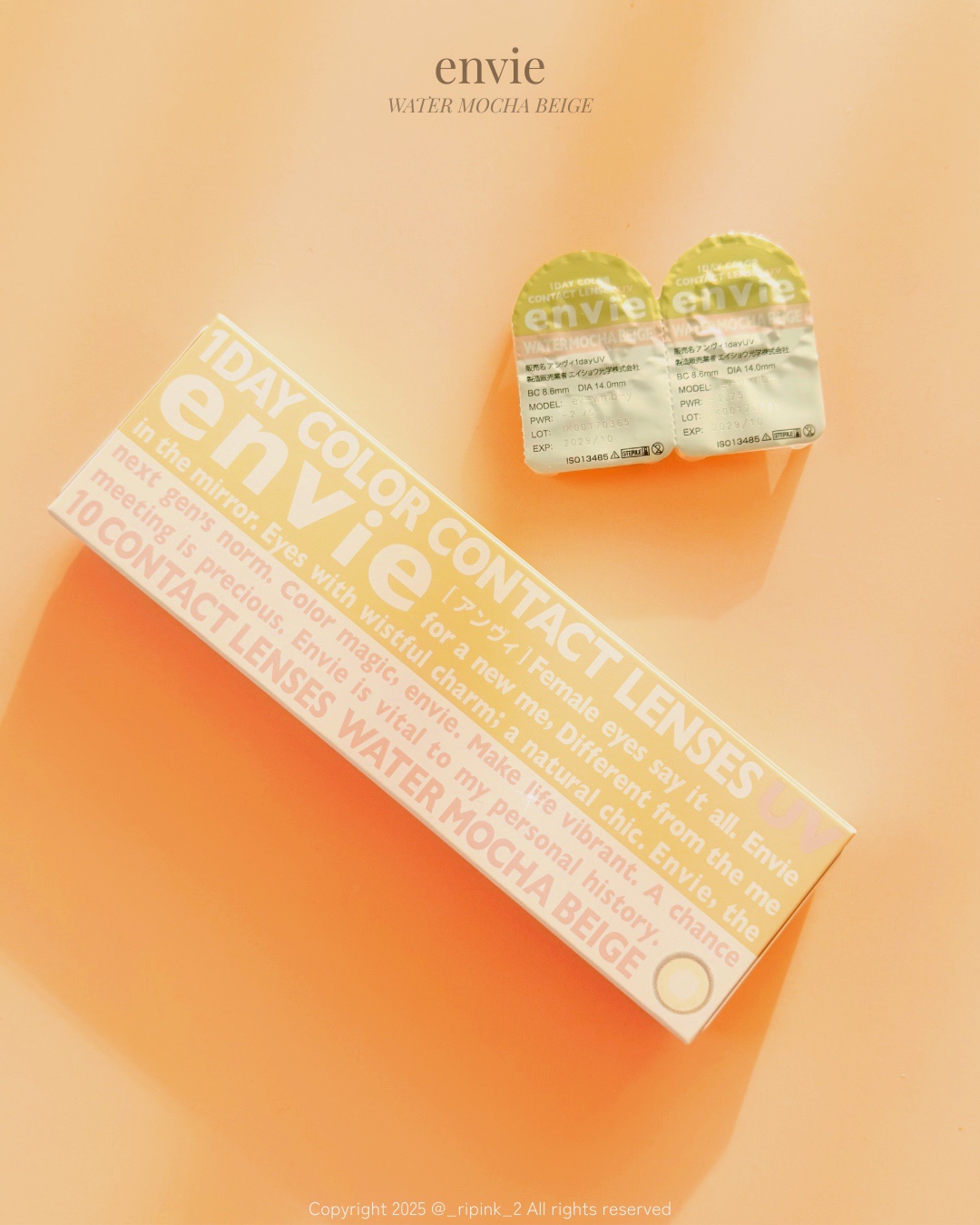 envie 1day/envie/ワンデー（１DAY）カラコンを使ったクチコミ（2枚目）