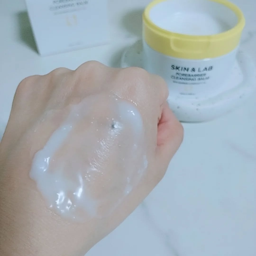 ポアバリアクレンジングバーム/SKIN&LAB/クレンジングバームを使ったクチコミ(5枚目)