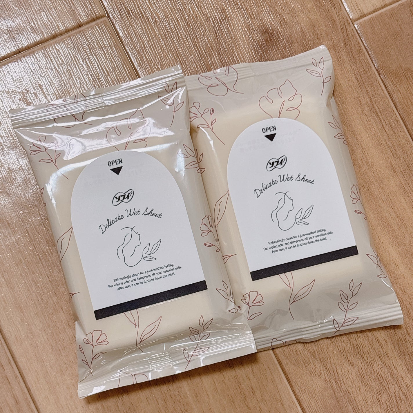 ソフィ デリケートウェットシート フレッシュフローラルの香り/ソフィ/デリケートゾーンケアを使ったクチコミ(3枚目)