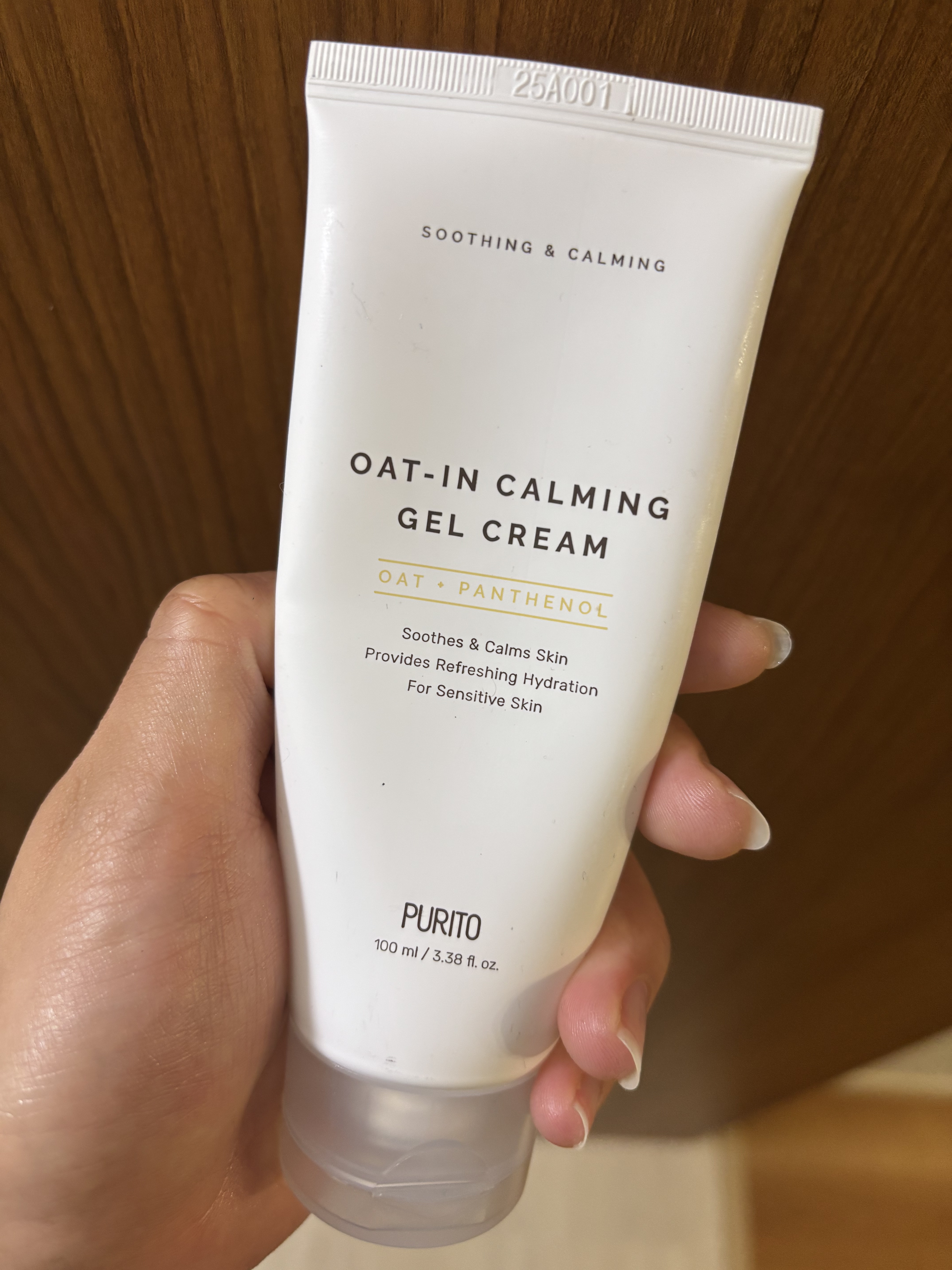 オーツインカーミングジェルクリーム/PURITO/フェイスクリームを使ったクチコミ（1枚目）
