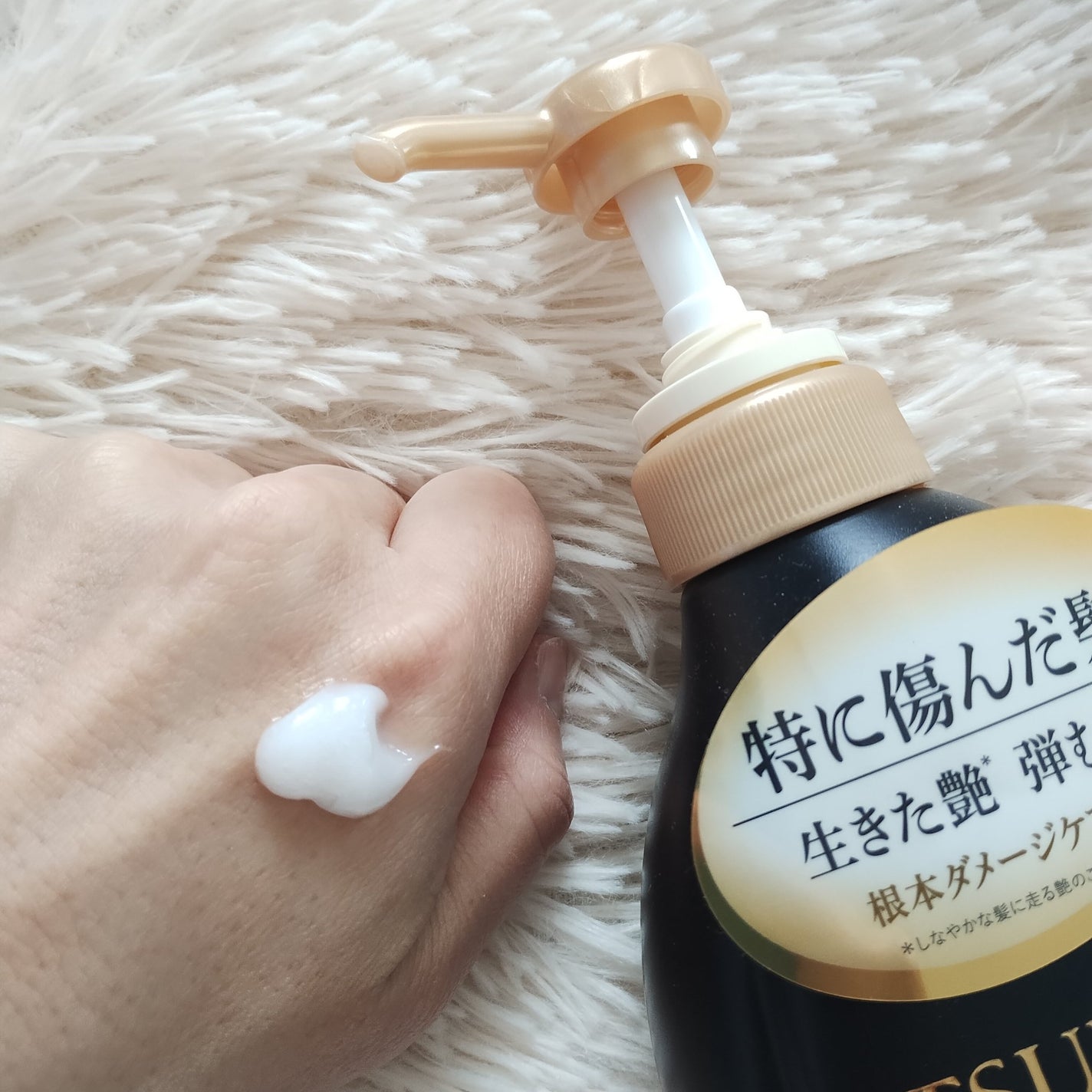 TSUBAKI プレミアムEX ダメージケア&リペア シャンプー/コンディショナートリートメント/TSUBAKI/シャンプー・コンディショナーを使ったクチコミ(4枚目)