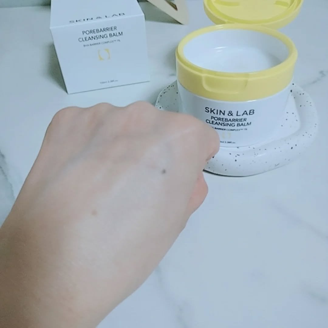 ポアバリアクレンジングバーム/SKIN&LAB/クレンジングバームを使ったクチコミ(6枚目)