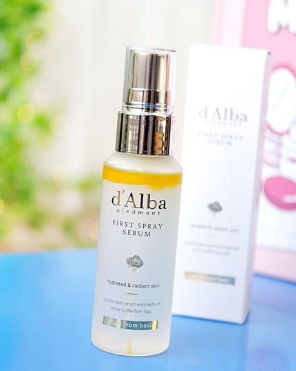 ダルバ ホワイトトリュフファーストスプレーセラム/ダルバ/ミスト状化粧水を使ったクチコミ(10枚目)