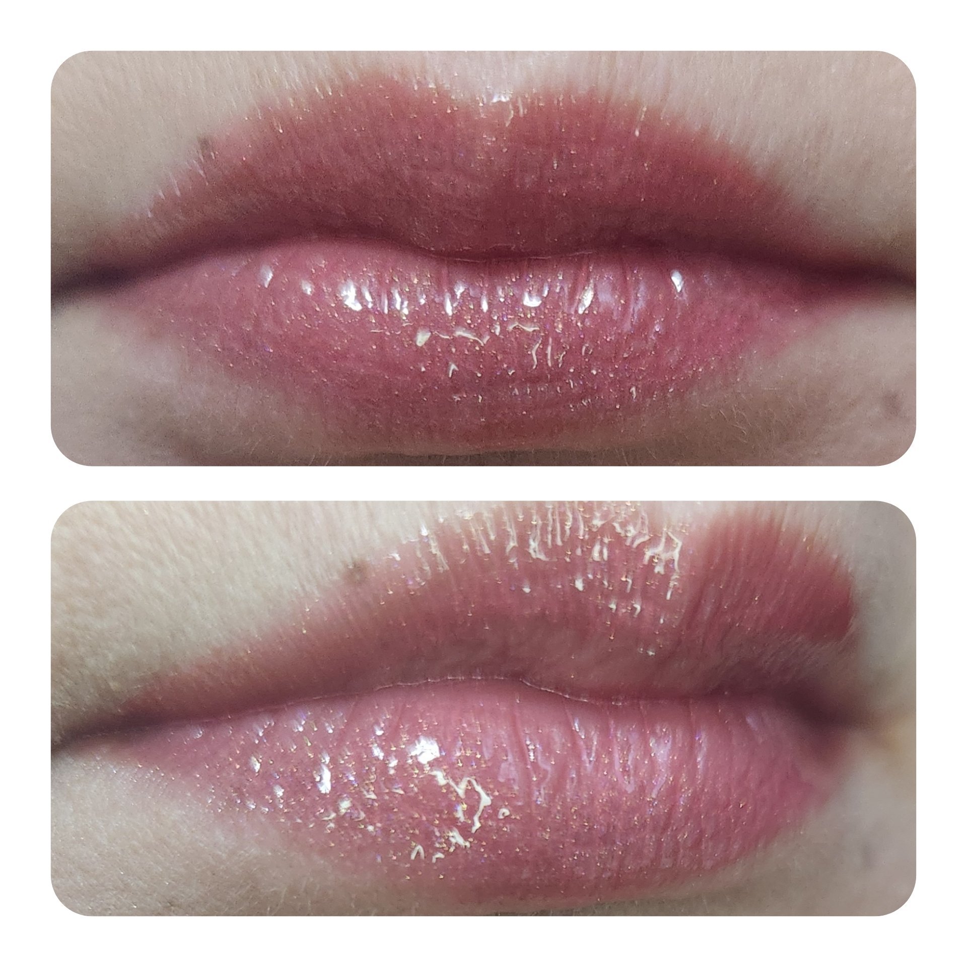 フラッシュ映えグロス/ギャルズ コスメティックス/リップグロスを使ったクチコミ（2枚目）