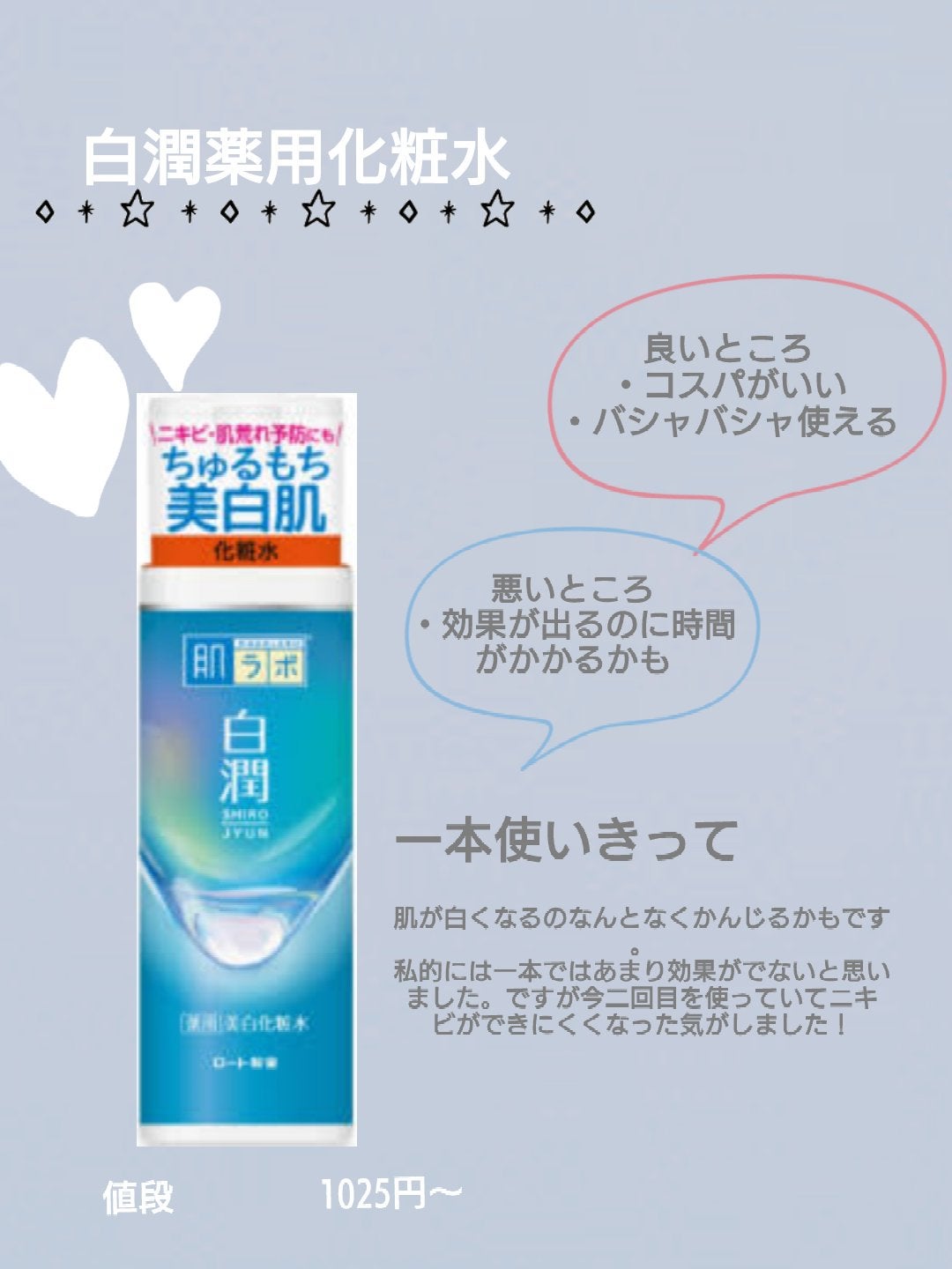 薬用 極潤 スキンコンディショナー/肌ラボ/化粧水を使ったクチコミ(2枚目)