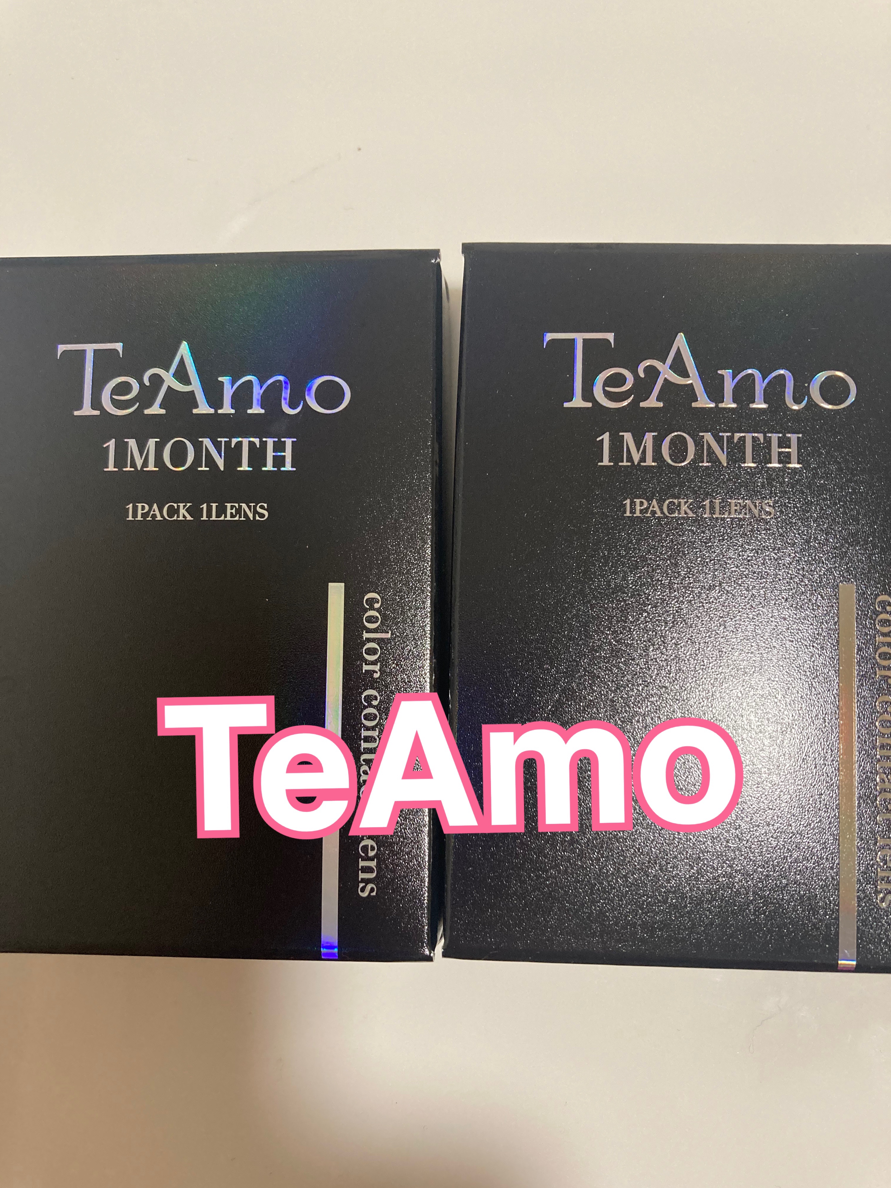 TeAmo 1month/TeAmo/１ヶ月（１MONTH）カラコンを使ったクチコミ（1枚目）