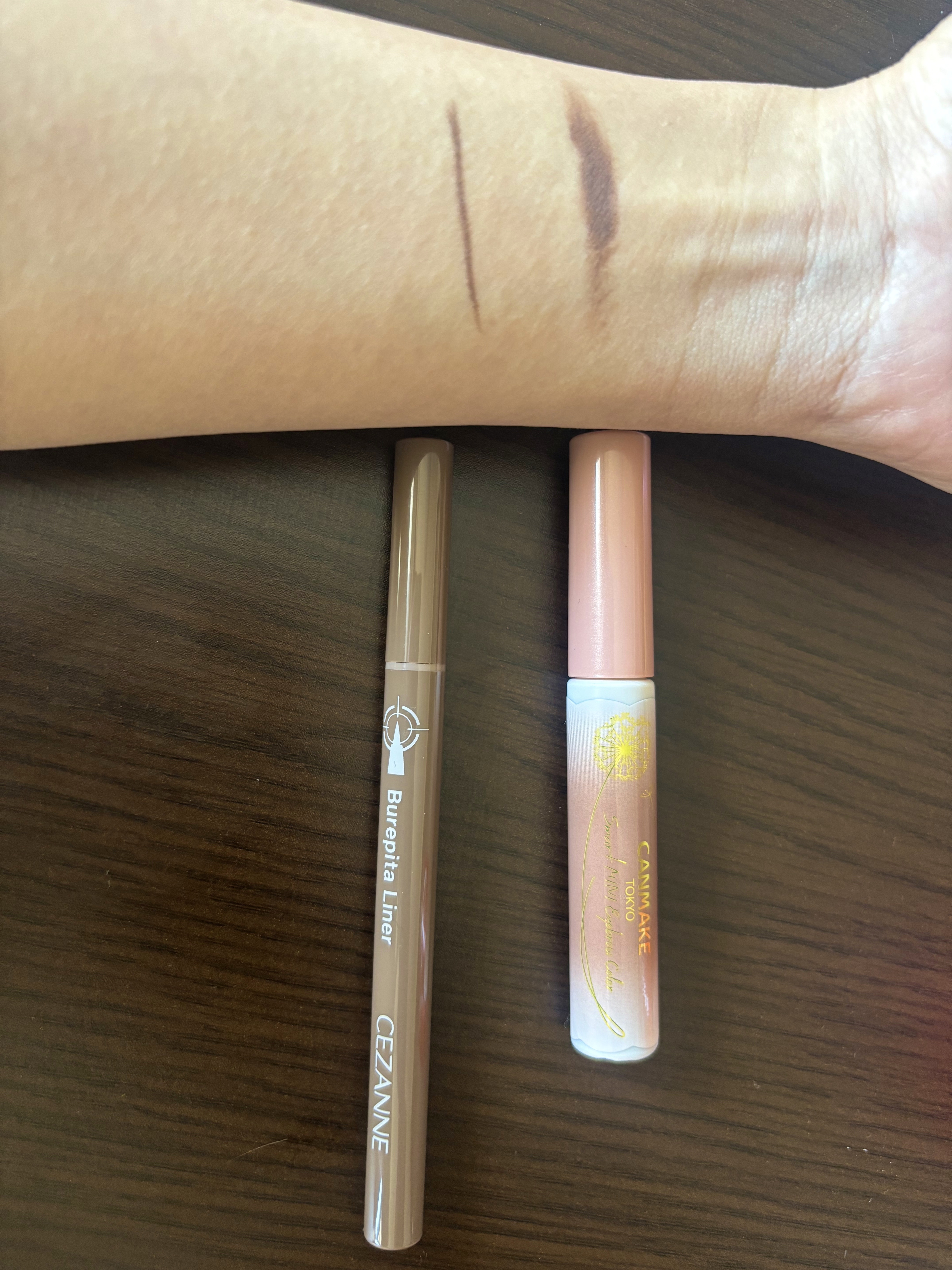 スマートミニアイブロウカラー/キャンメイク/眉マスカラを使ったクチコミ（3枚目）