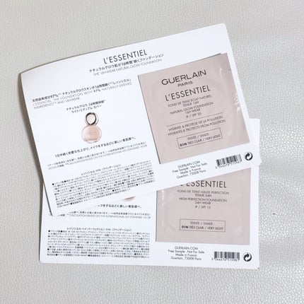 レソンシエル/GUERLAIN/リキッドファンデーションを使ったクチコミ(1枚目)