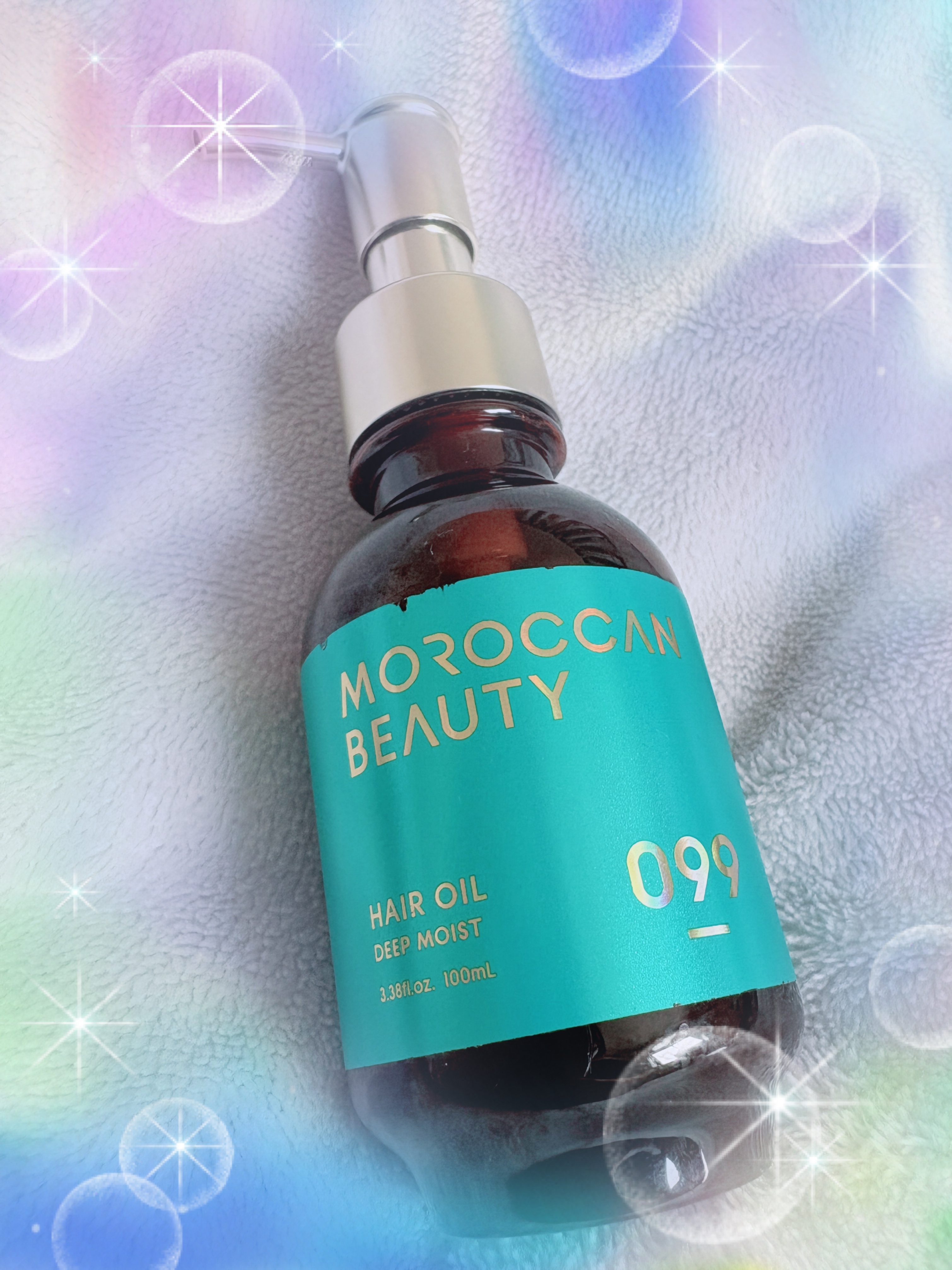 ディープモイスト ヘアオイル/モロッカンビューティ/ヘアオイルを使ったクチコミ（1枚目）