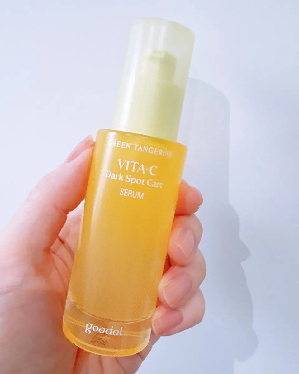 グリーンタンジェリン ビタCダークスポットケアパッド/goodal/トナーパッドを使ったクチコミ（3枚目）