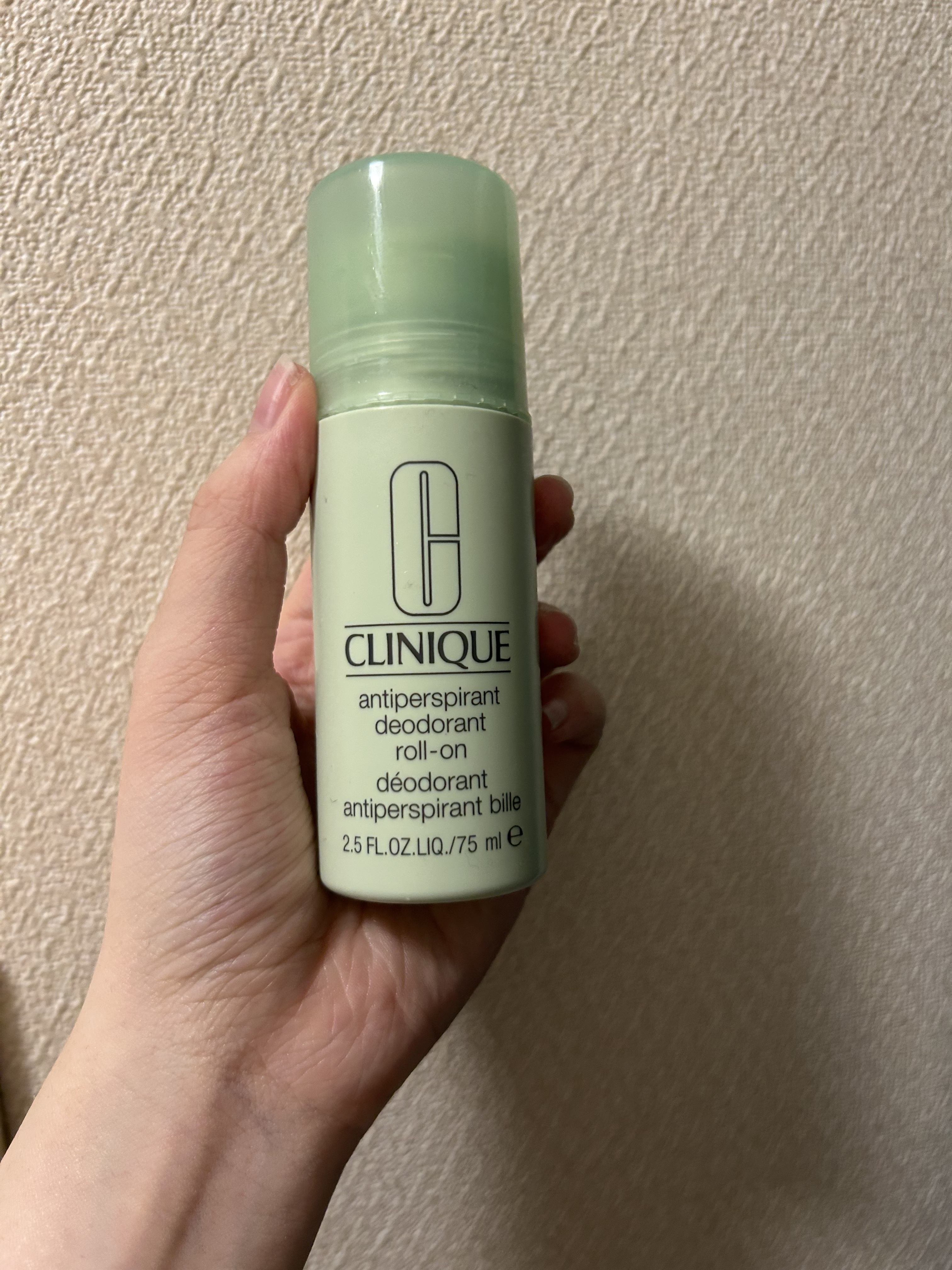 アンティ パースパイラント デオドラント ロールオン N〈医薬部外品〉/CLINIQUE/デオドラント・制汗剤を使ったクチコミ（1枚目）