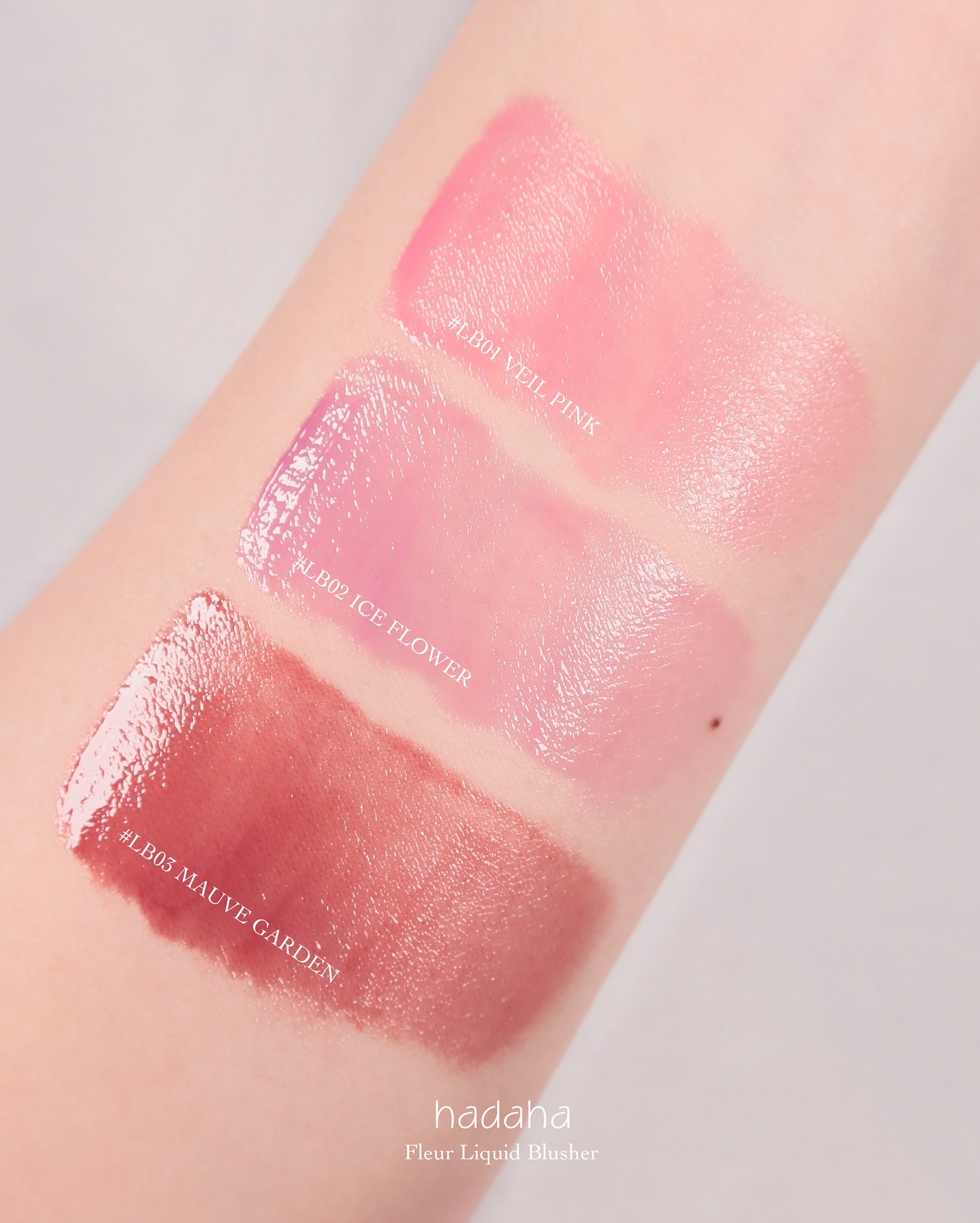 フルールリキッドチーク/hadaha/リキッドチークを使ったクチコミ（2枚目）