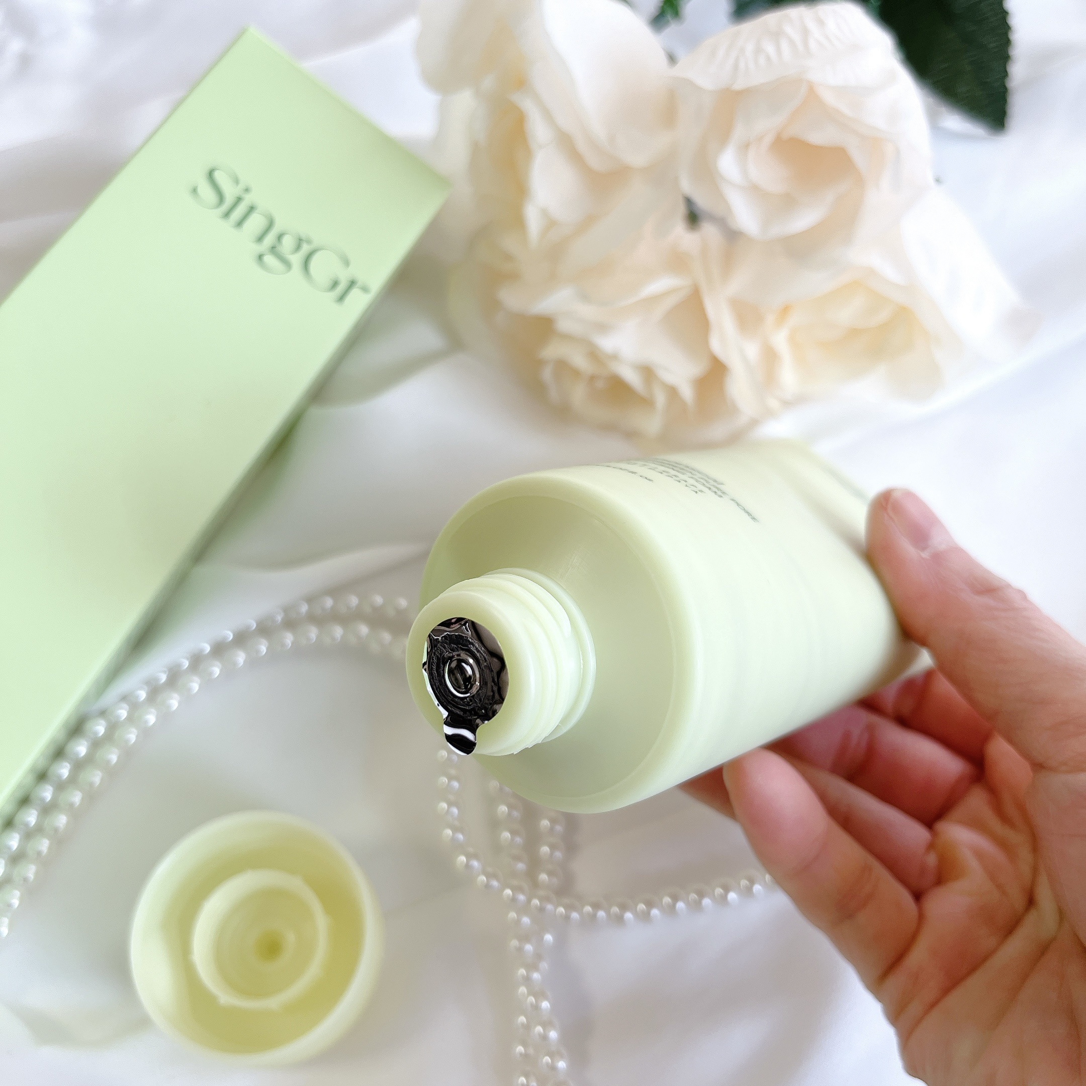 シンググリーンピュアポア クレンジングフォーム/Moonseal/クレンジングクリームを使ったクチコミ（3枚目）