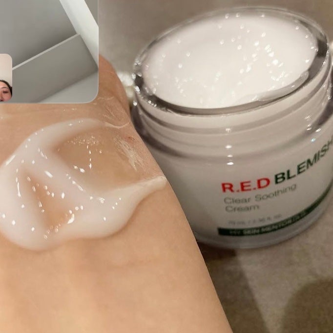 レッドブレミッシュ クリアスージングクリーム/Dr.G/フェイスクリームを使ったクチコミ(3枚目)