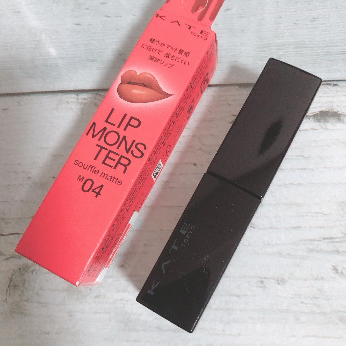 リップモンスター スフレマット/KATE/口紅を使ったクチコミ（3枚目）