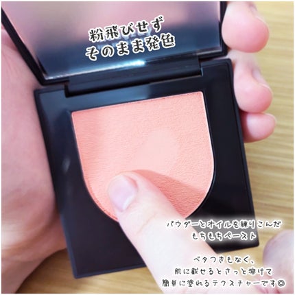 スウェイチークブラッシャー/nuegray/ジェル・クリームチークを使ったクチコミ(3枚目)