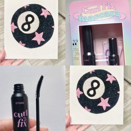 カールフィックスマスカラ ボリュームブラック/ETUDE/マスカラを使ったクチコミ(5枚目)