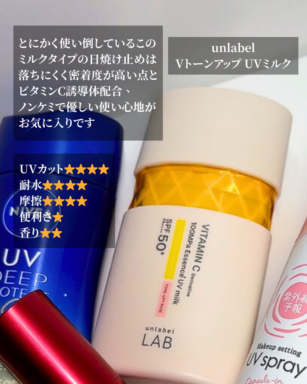 紫外線予報 メイクを守るUVスプレーM/紫外線予報/日焼け止めミスト・スプレーを使ったクチコミ(4枚目)