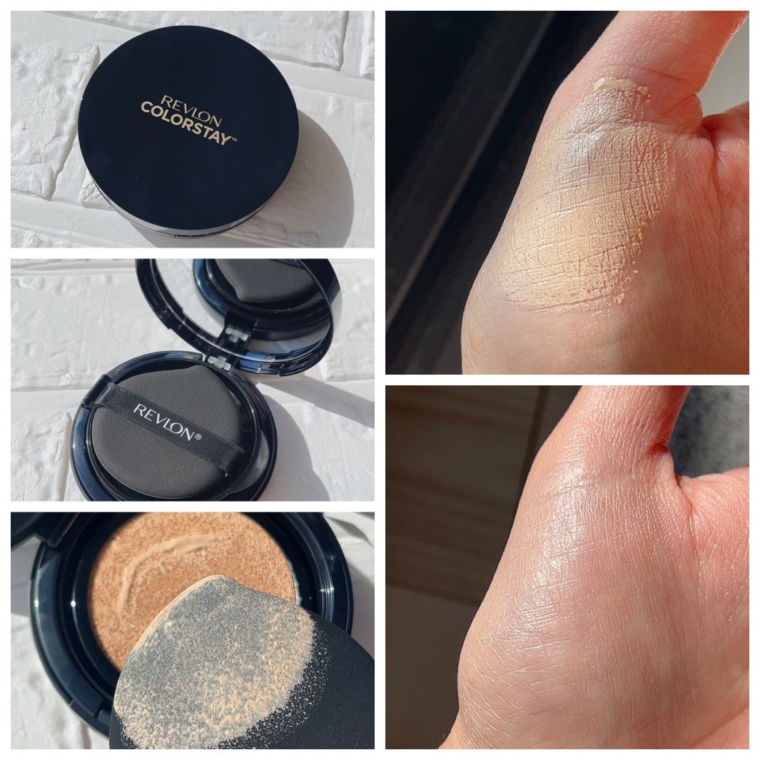 レブロン カラーステイ ロングウェア UV クッション ファンデーション/REVLON/クッションファンデーションを使ったクチコミ(2枚目)