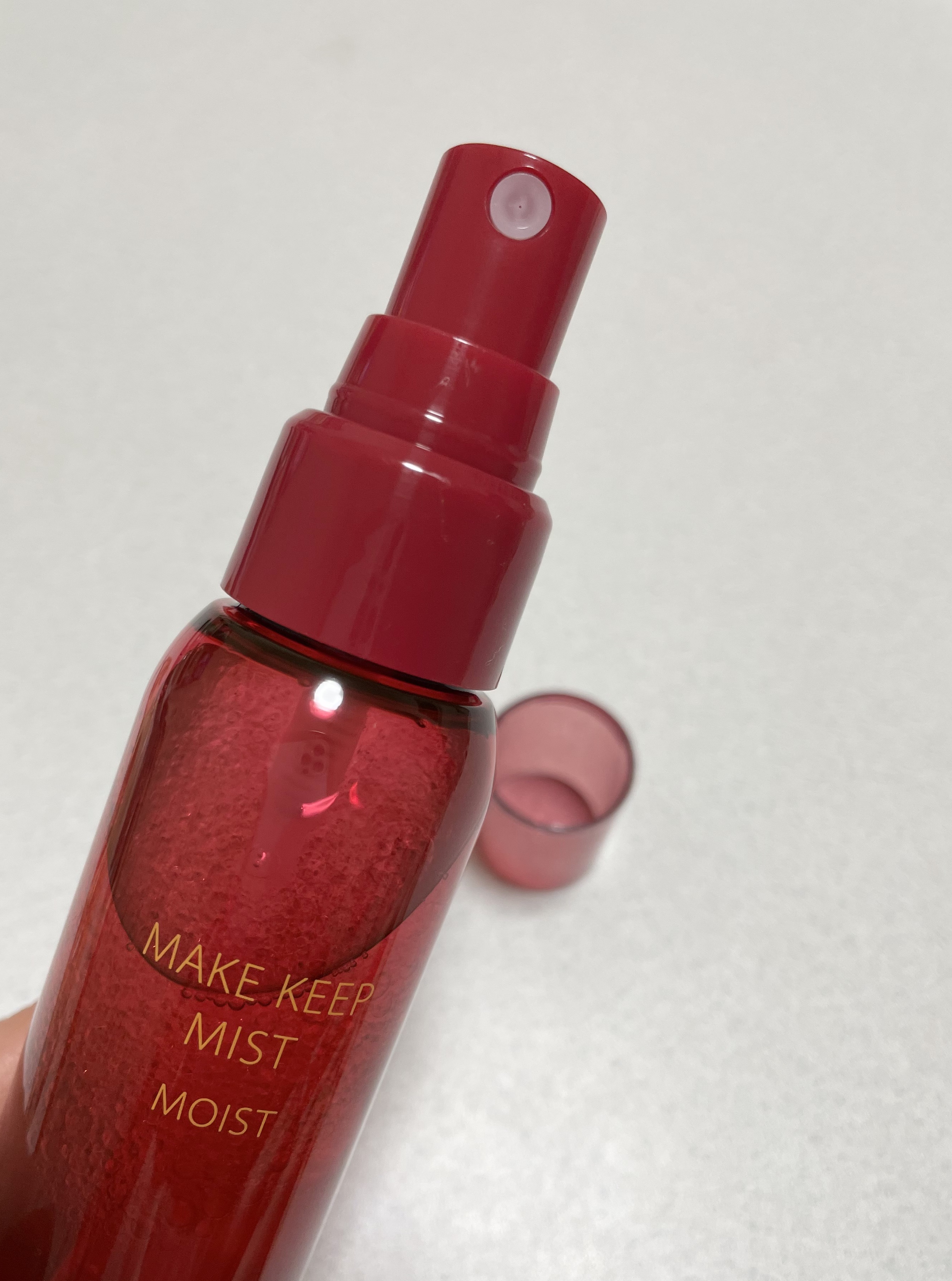 メイク キープ ミスト EX + モイスト TEA/コーセーコスメニエンス/フィックスミストを使ったクチコミ（3枚目）