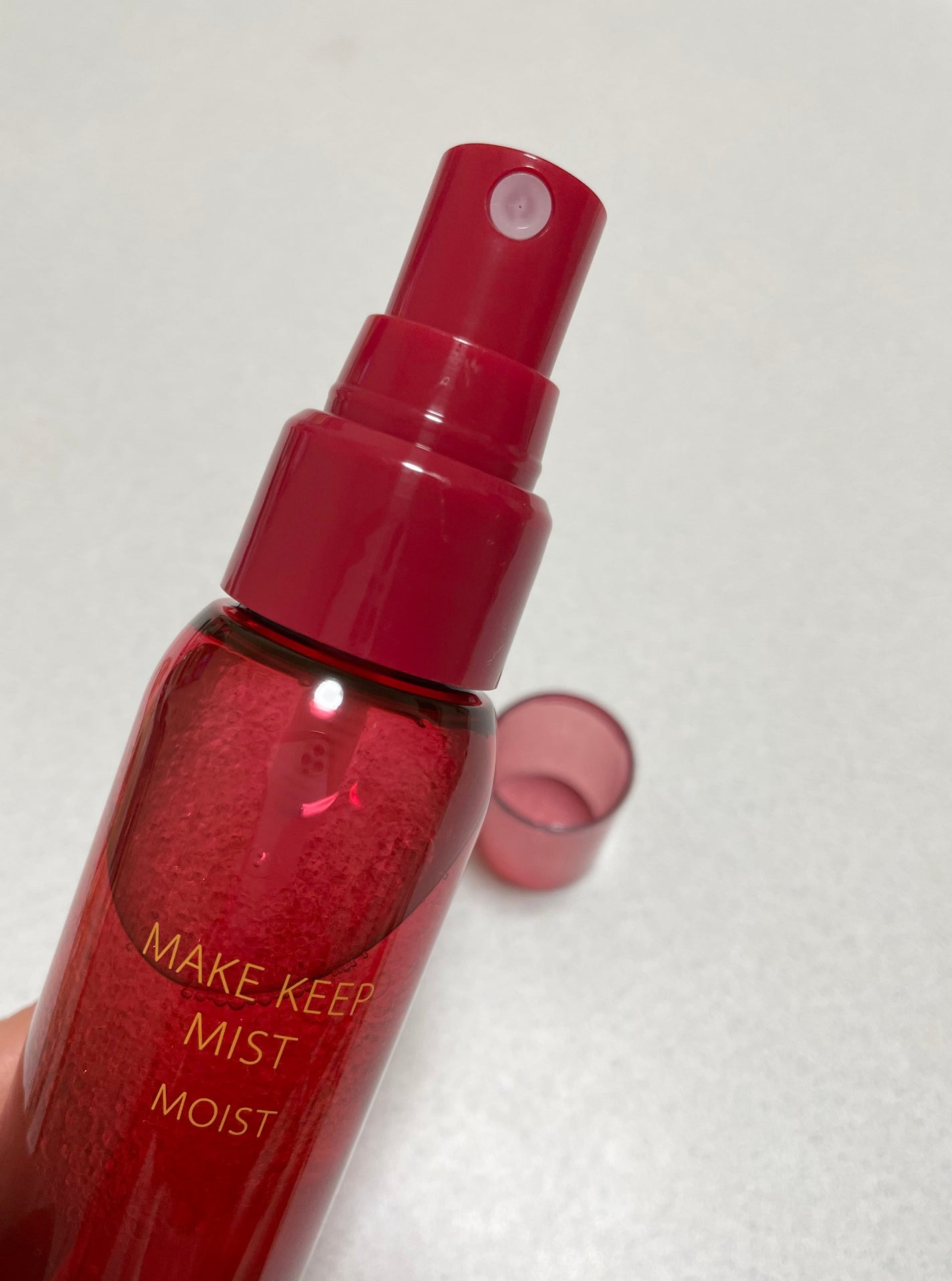 メイク キープ ミスト EX + モイスト TEA/コーセーコスメニエンス/フィックスミストを使ったクチコミ(3枚目)