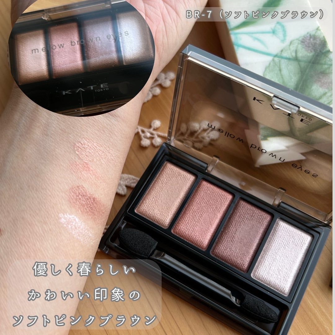 ケイト メロウブラウンアイズ/KATE/アイシャドウパレットを使ったクチコミ(3枚目)