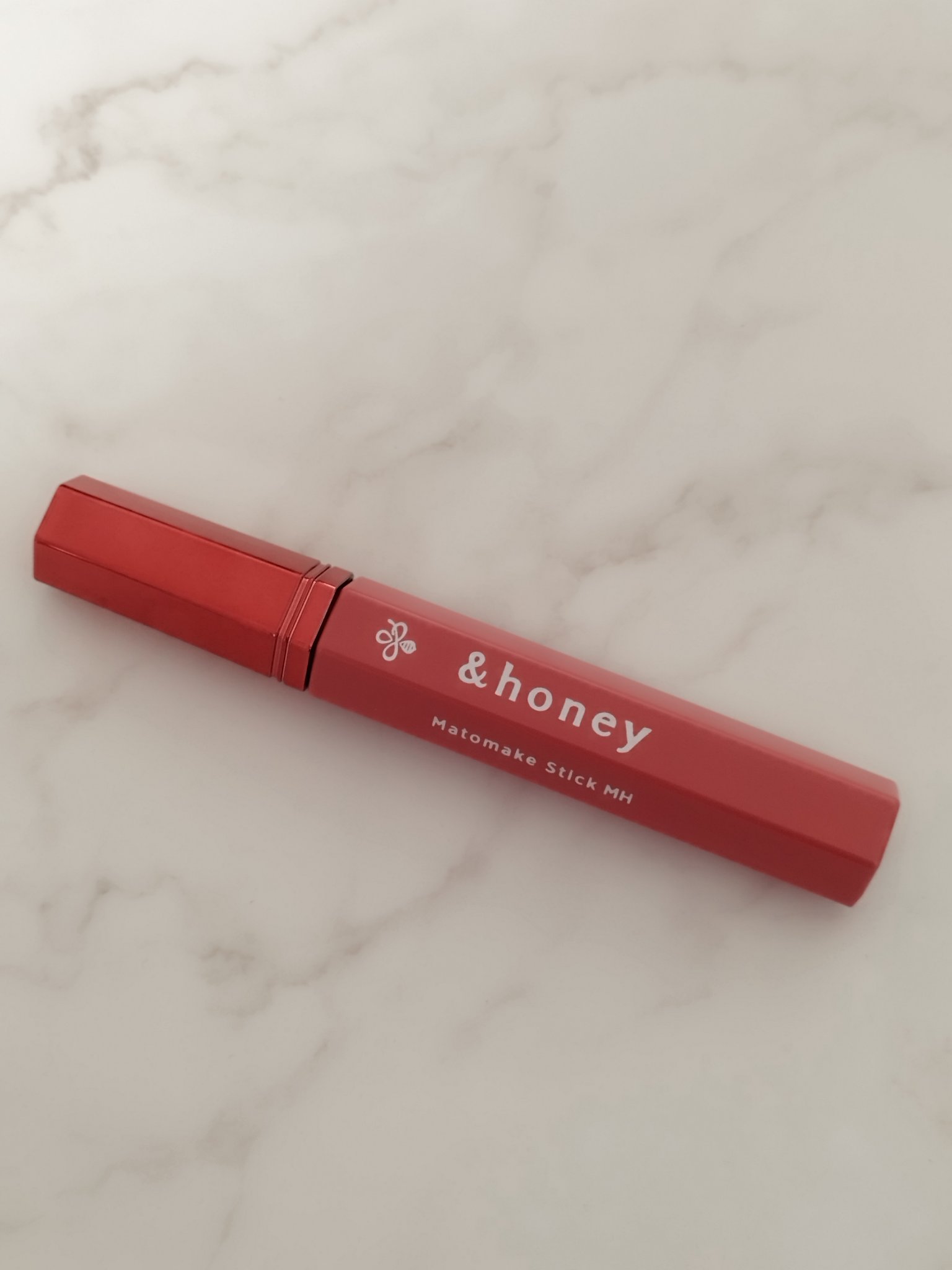 アンドハニー マトメイク スティック ミラクルホールド4.0/&honey/ヘアジェルを使ったクチコミ（2枚目）