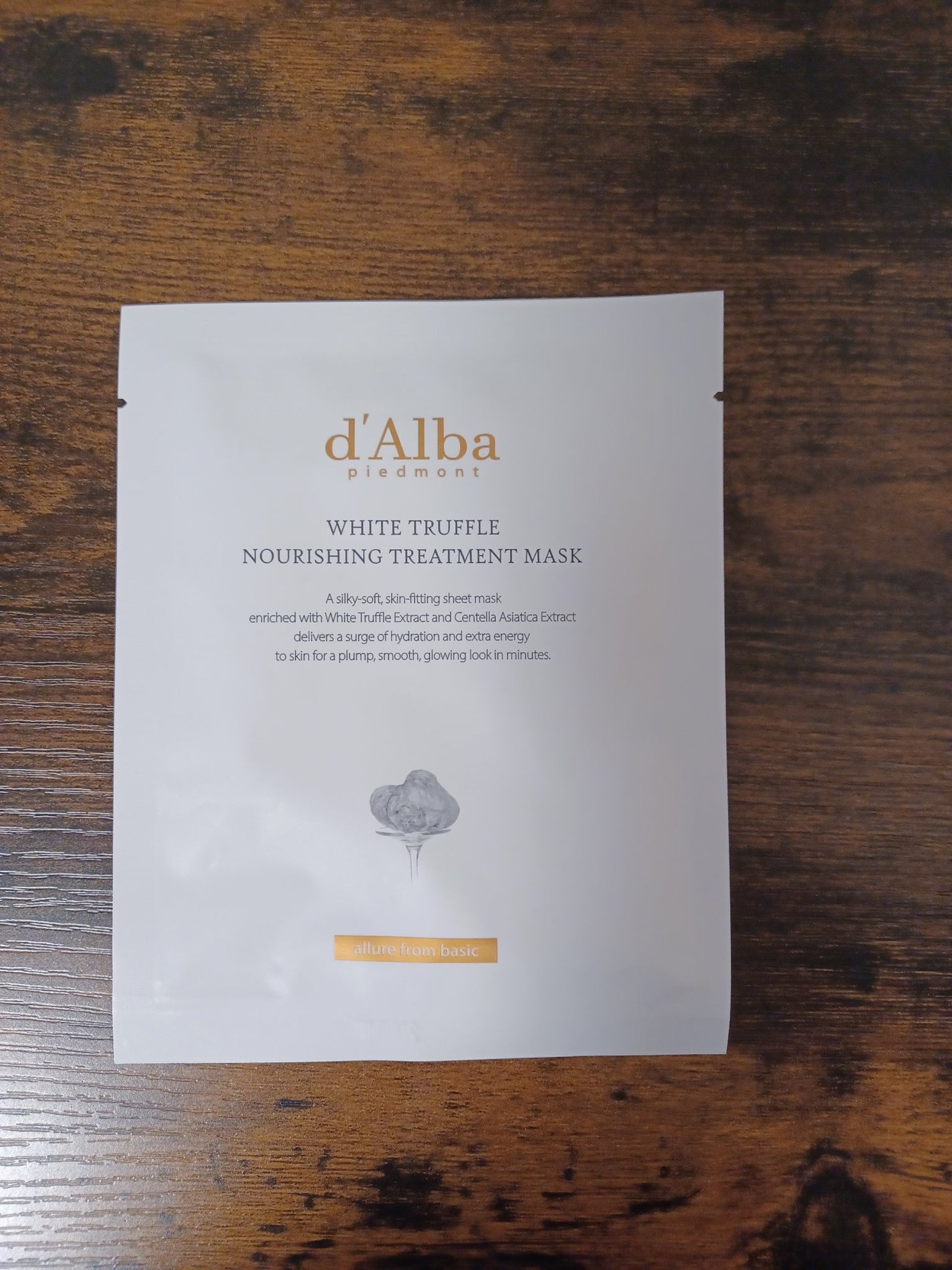 ホワイトトリュフナリシングトリートメントマスク/ダルバ/シートマスク・パックを使ったクチコミ(5枚目)