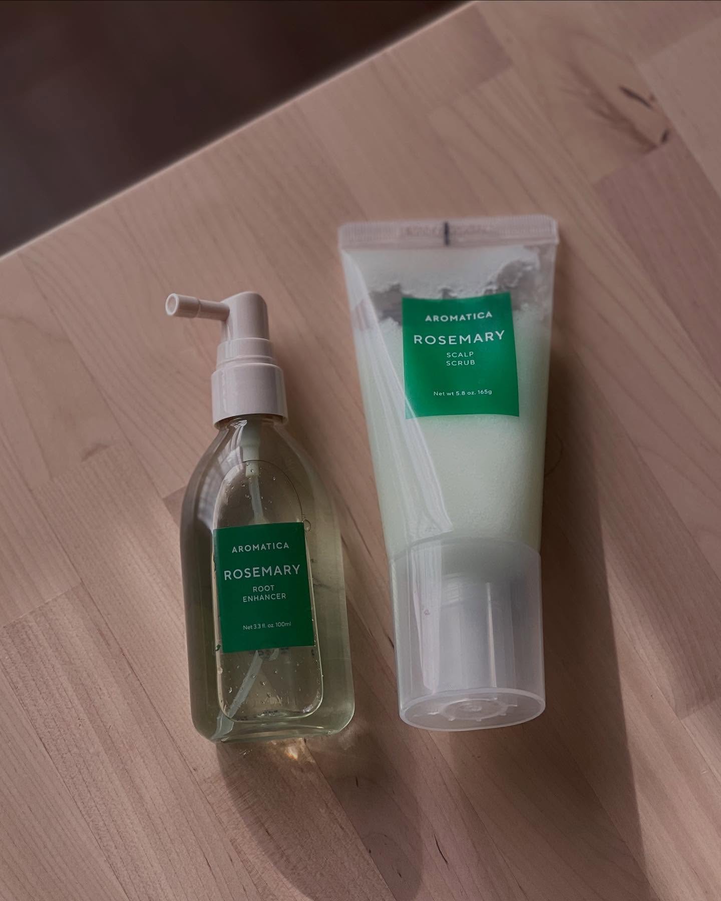 ローズマリー スカルプ スクラブ/AROMATICA/ヘッドスクラブを使ったクチコミ（1枚目）