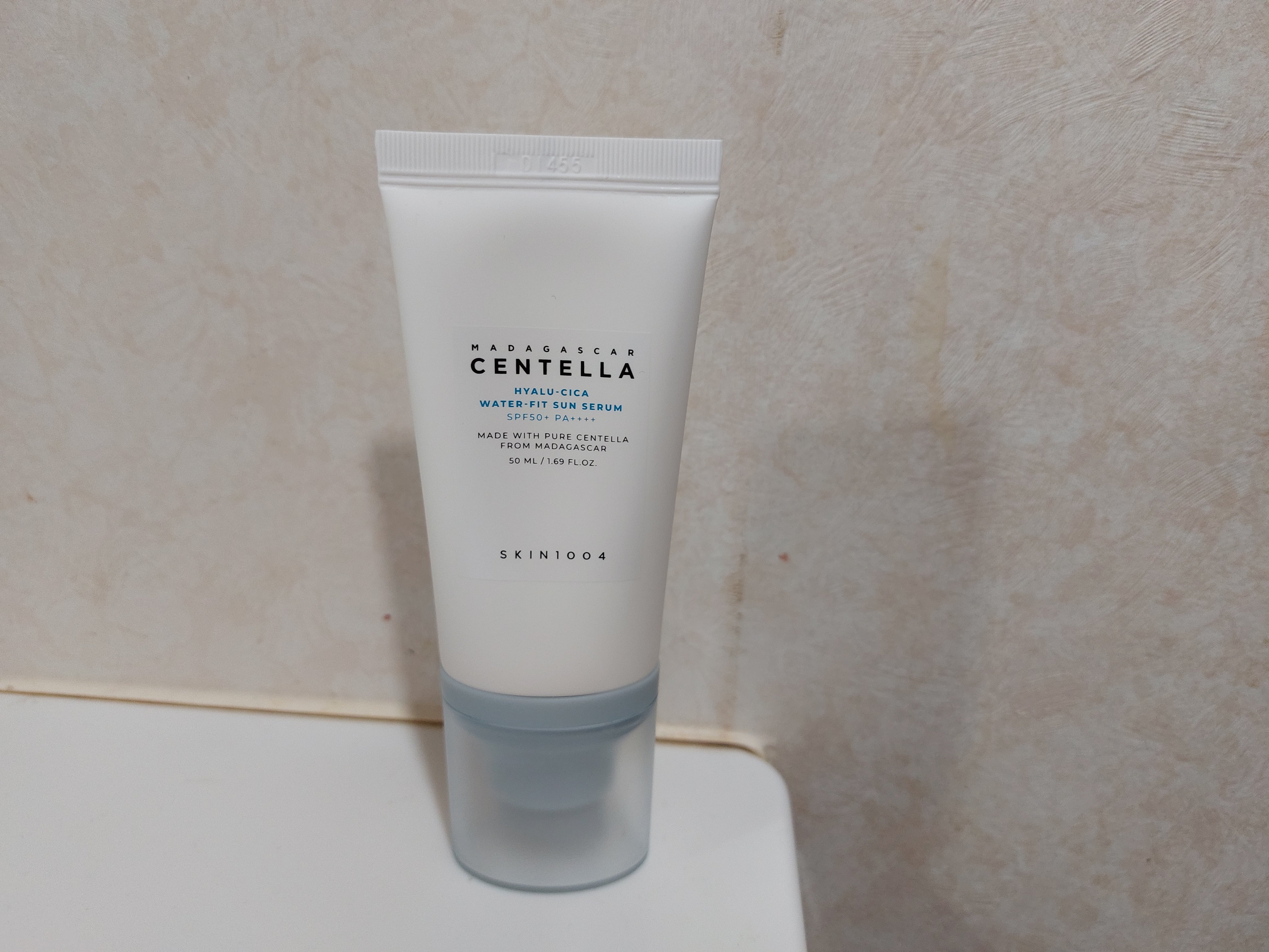 ヒアルーシカ ウォーターフィット サンセラム/SKIN1004/日焼け止めローションを使ったクチコミ（1枚目）