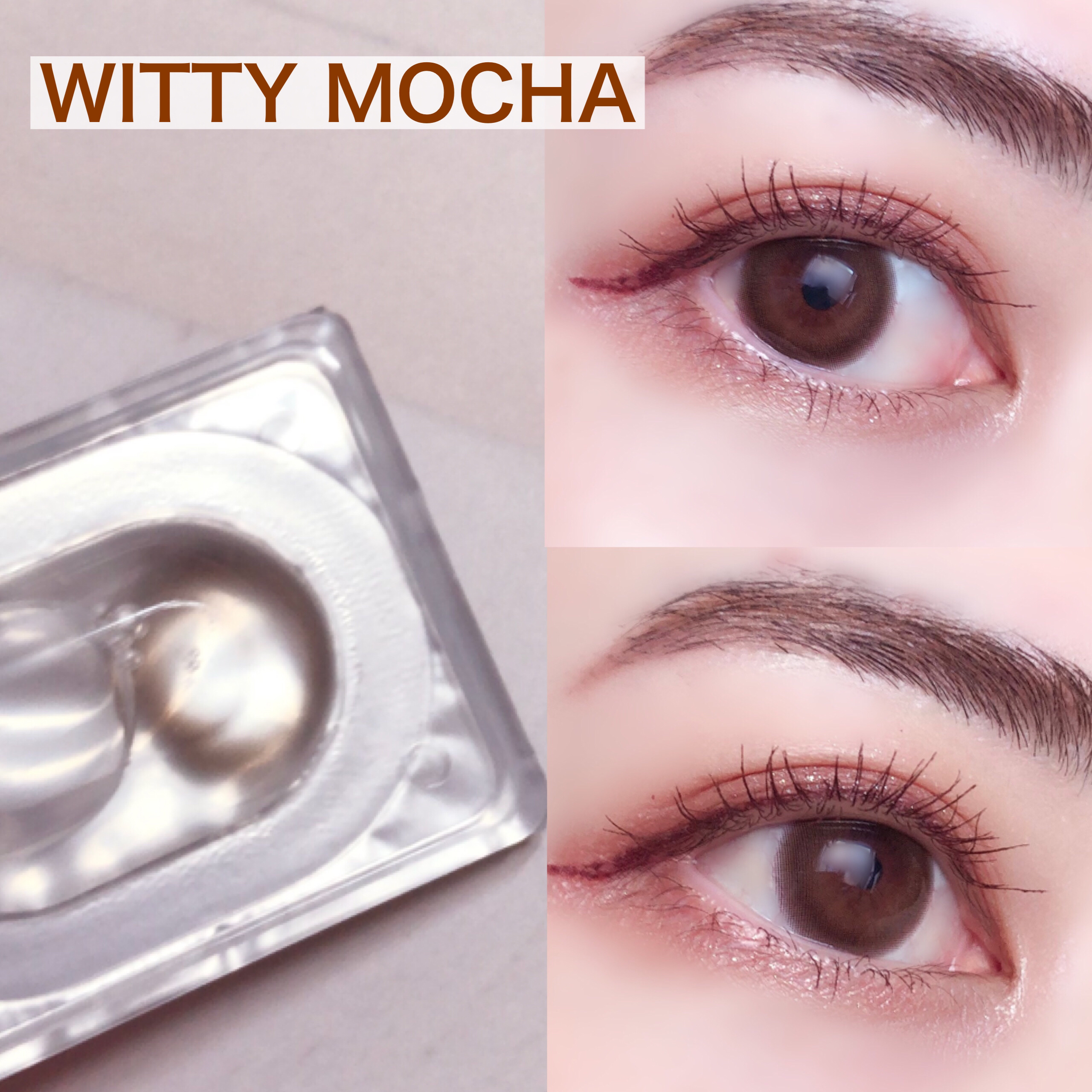 Witty/CLASSI LENS/１ヶ月（１MONTH）カラコンを使ったクチコミ（3枚目）