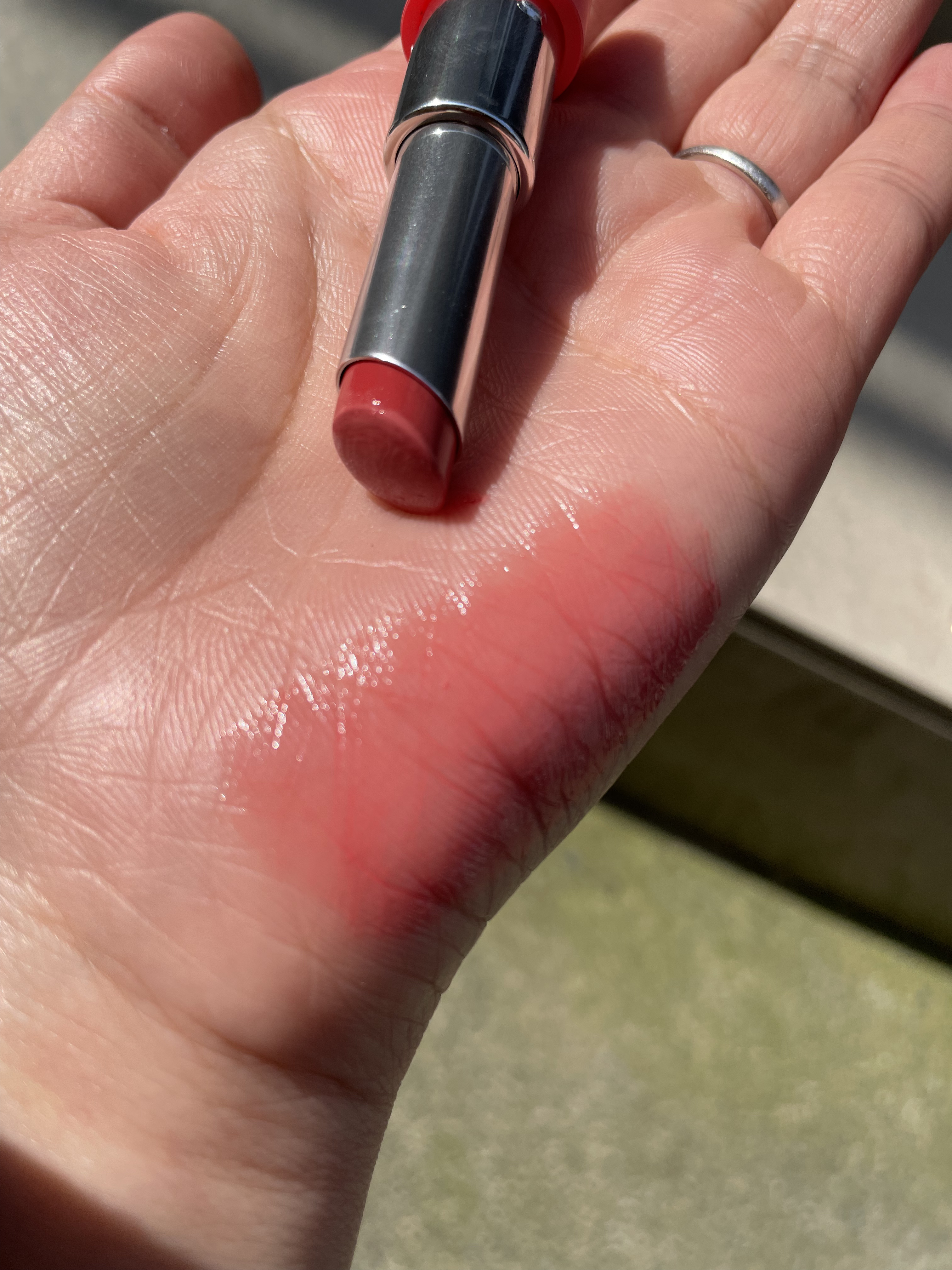 プランピーズ オーバーリップペンシル 02 ウォーミングボリューム/espoir/リップライナーを使ったクチコミ（3枚目）