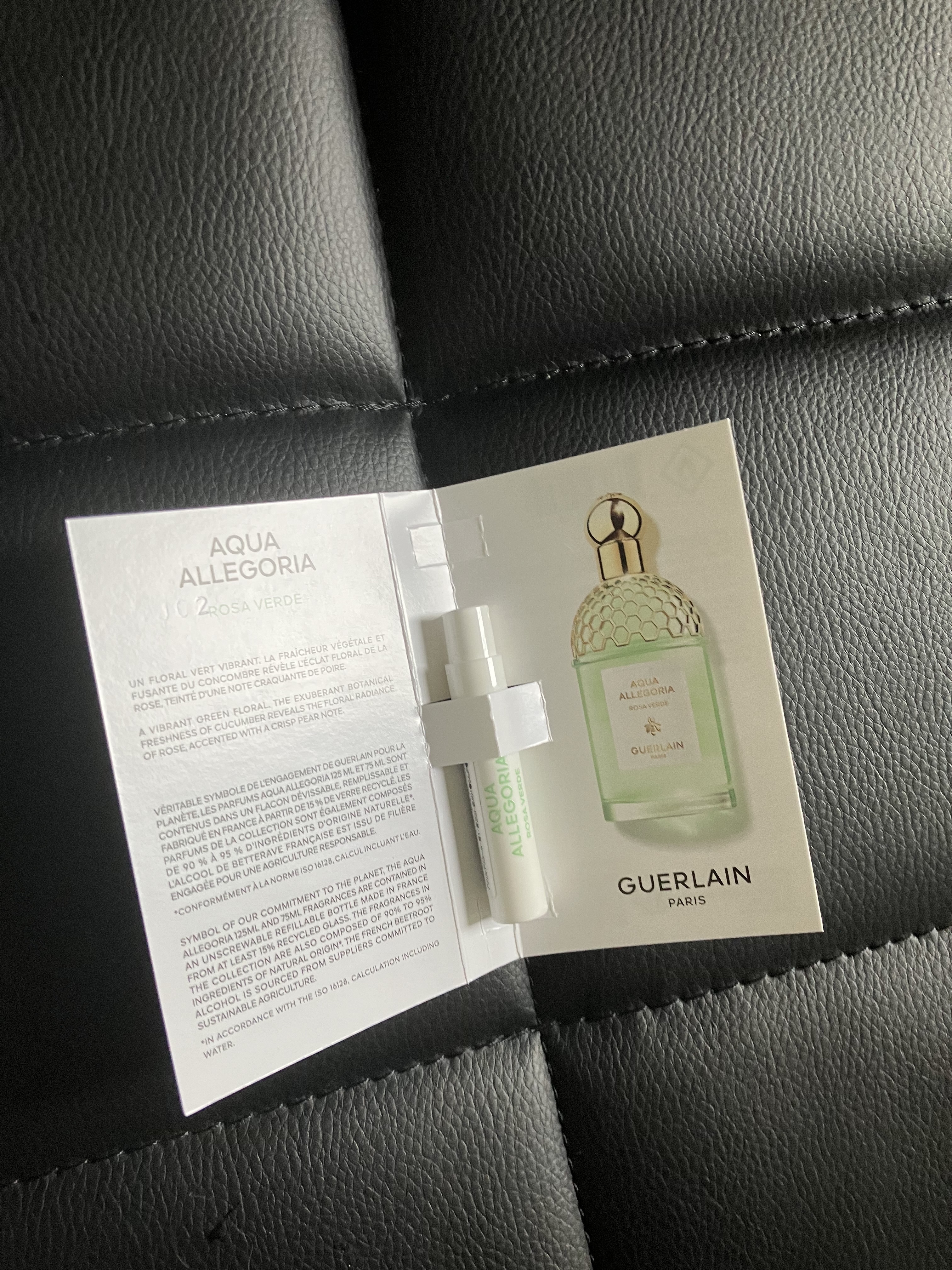 アクア アレゴリア ローザ ヴェルデ/GUERLAIN/香水(その他)を使ったクチコミ（2枚目）