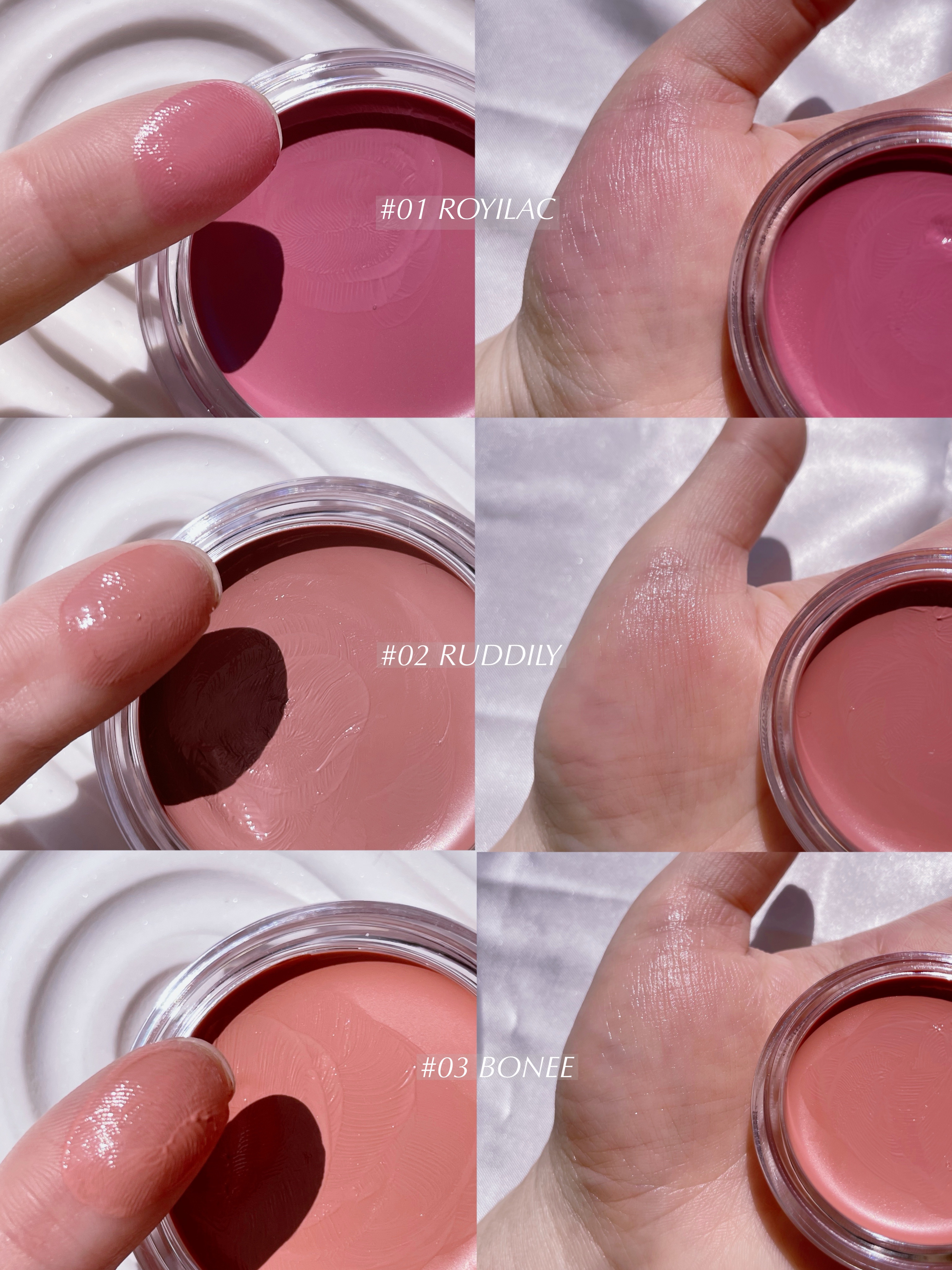 ネーミング　ソフティクリームブラッシュ/NAMING./ジェル・クリームチークを使ったクチコミ（3枚目）