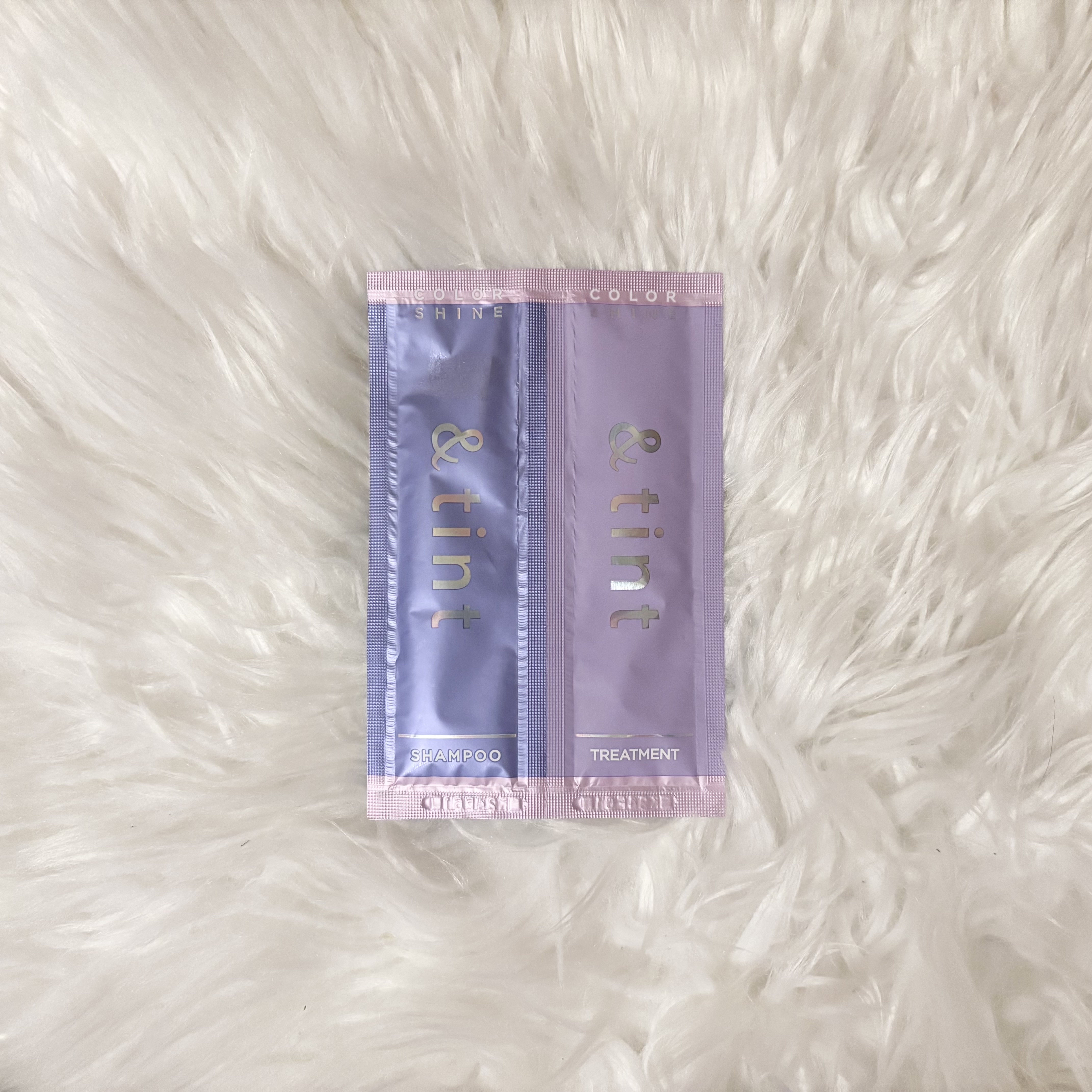 アンドティント カラーシャイン シャンプー/ヘアトリートメント/&tint/市販シャンプーを使ったクチコミ（1枚目）