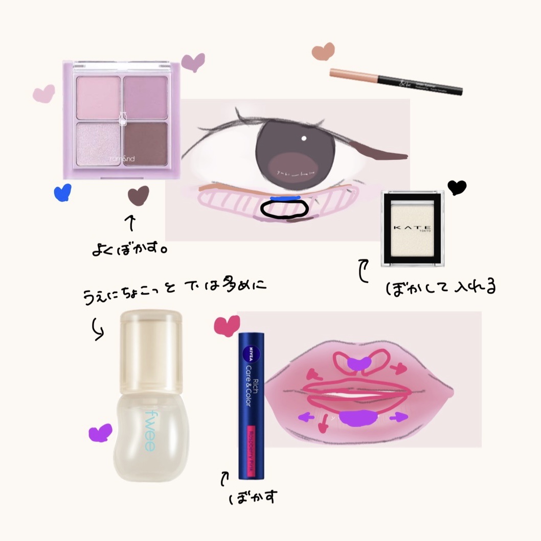 &be アンダーアイライナー/＆be/ジェルアイライナーを使ったクチコミ（2枚目）