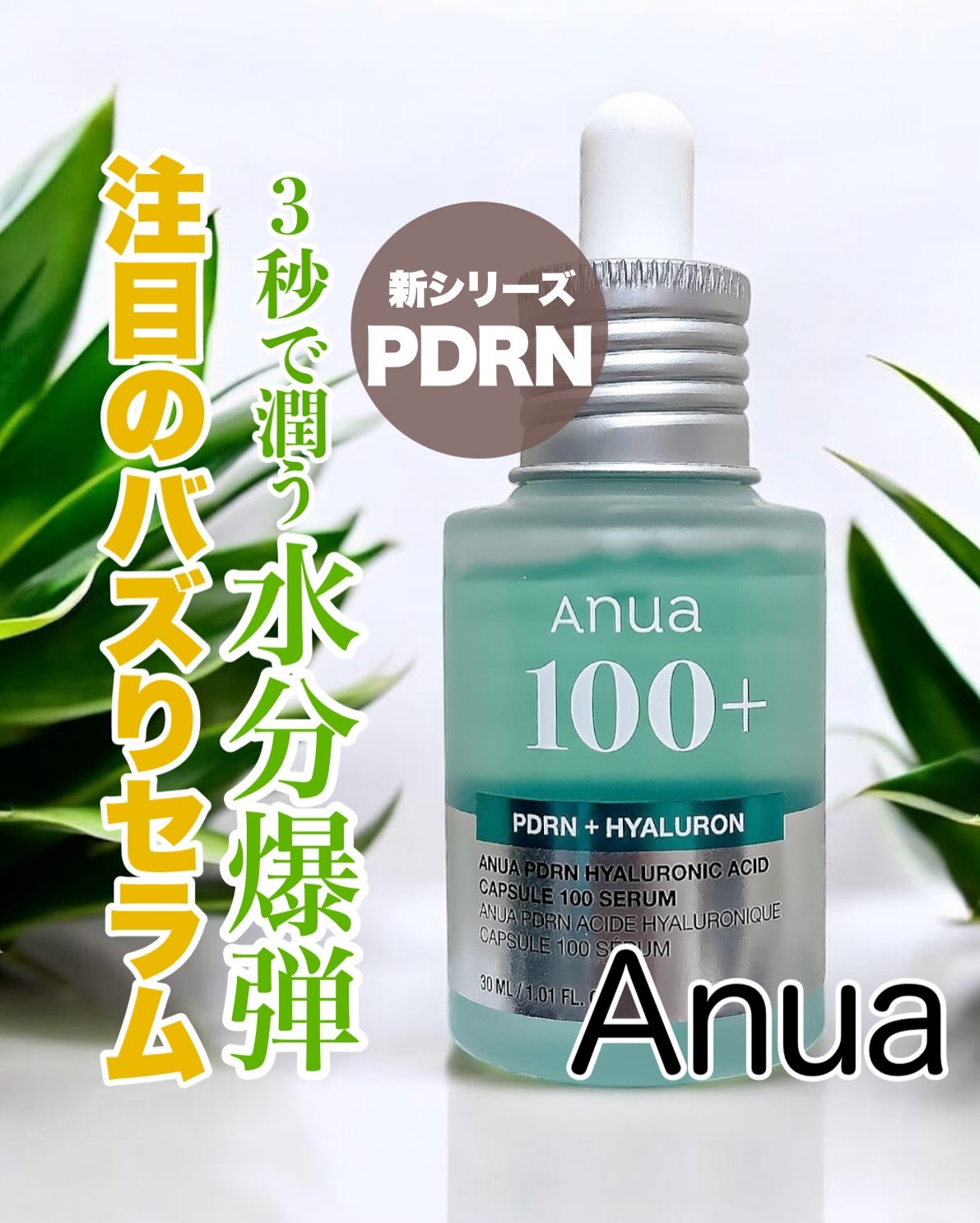 PDRNヒアルロン酸カプセル100セラム/Anua/美容液を使ったクチコミ（1枚目）