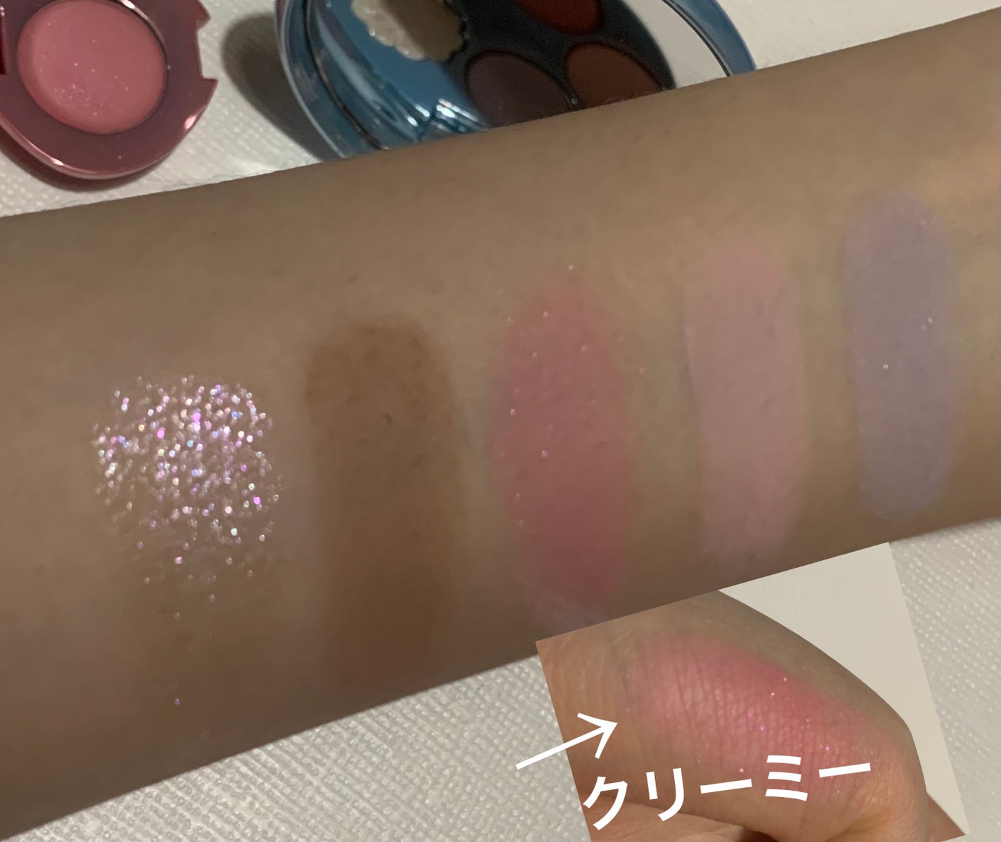 フィー ポケットアイパレット/fwee/アイシャドウパレットを使ったクチコミ(2枚目)