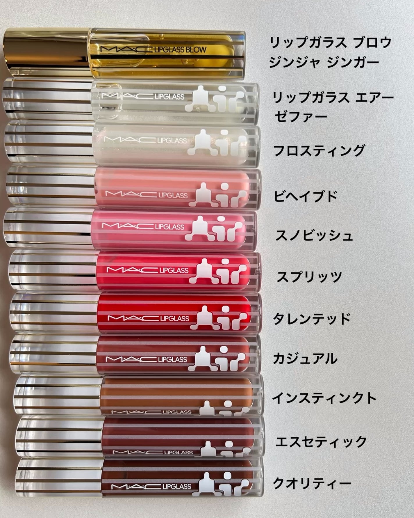 リップガラス エアー/M・A・C/リップグロスを使ったクチコミ(2枚目)